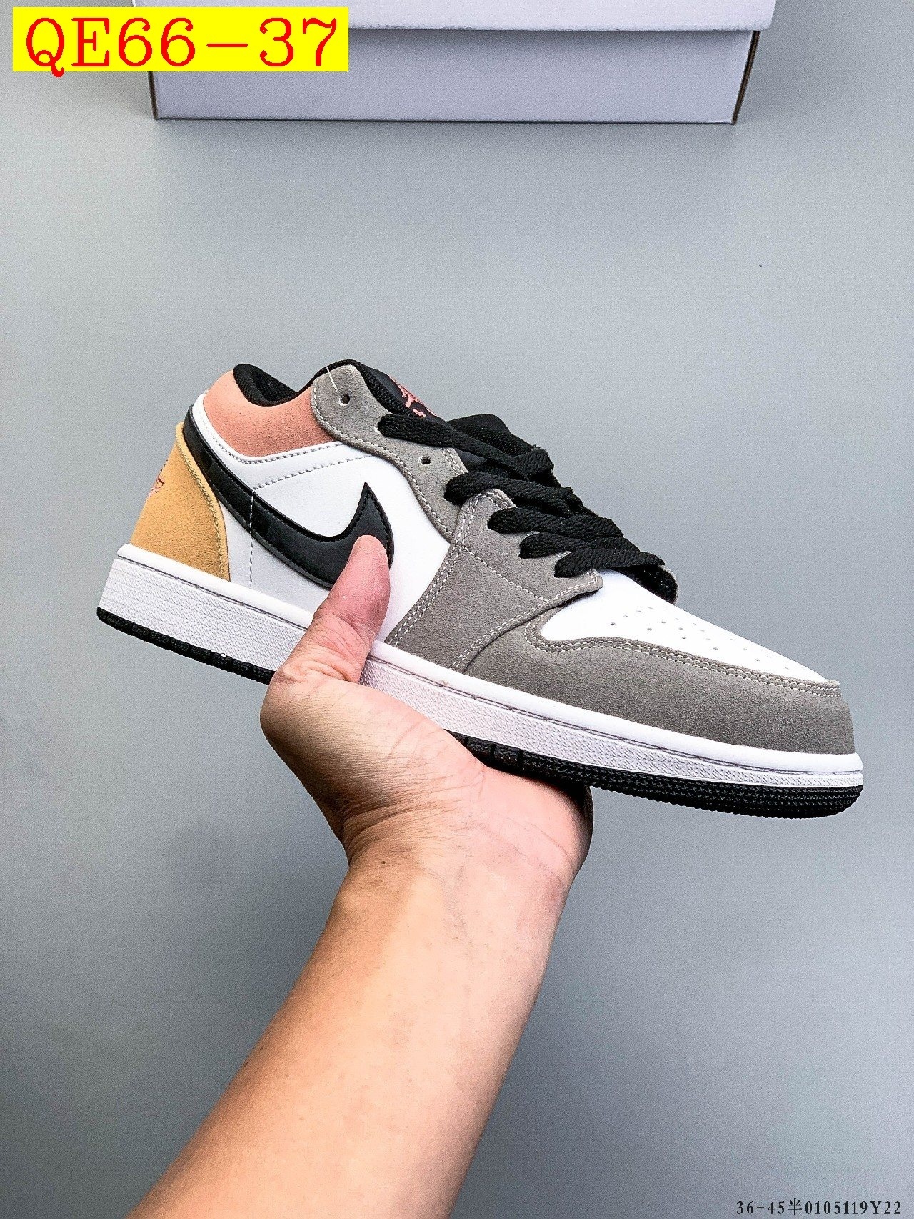 50$ NIKE AIR JORDAN LOW 1 1 size 36-45 half 820270 QE66 gallery