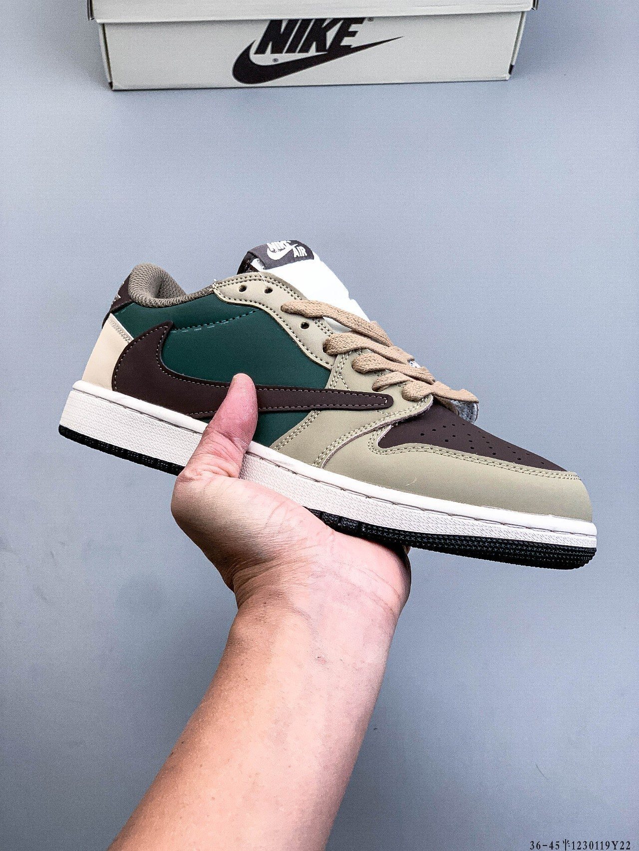 50$ NIKE AIR JORDAN LOW 1 1 size 36-45 half 820270 QE66 gallery