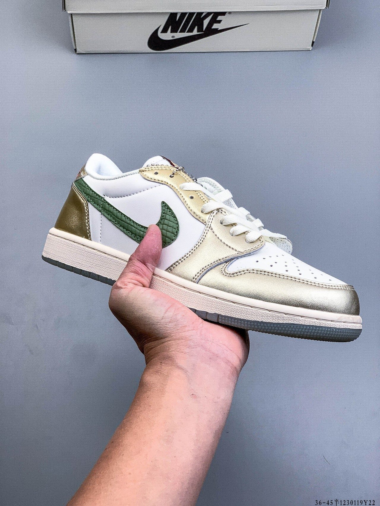 50$ NIKE AIR JORDAN LOW 1 1 size 36-45 half 820270 QE66 gallery