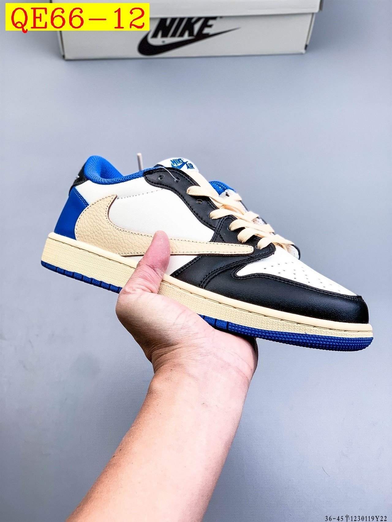 50$ NIKE AIR JORDAN LOW 1 1 size 36-45 half 820270 QE66 gallery