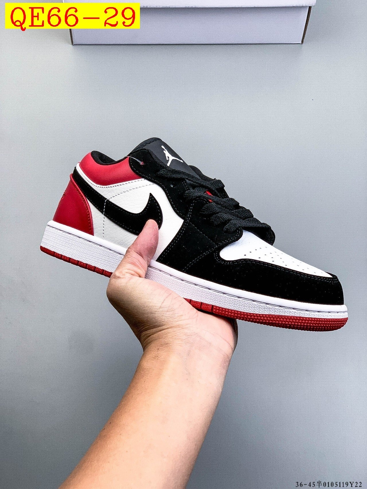 50$ NIKE AIR JORDAN LOW 1 1 size 36-45 half 820270 QE66 gallery