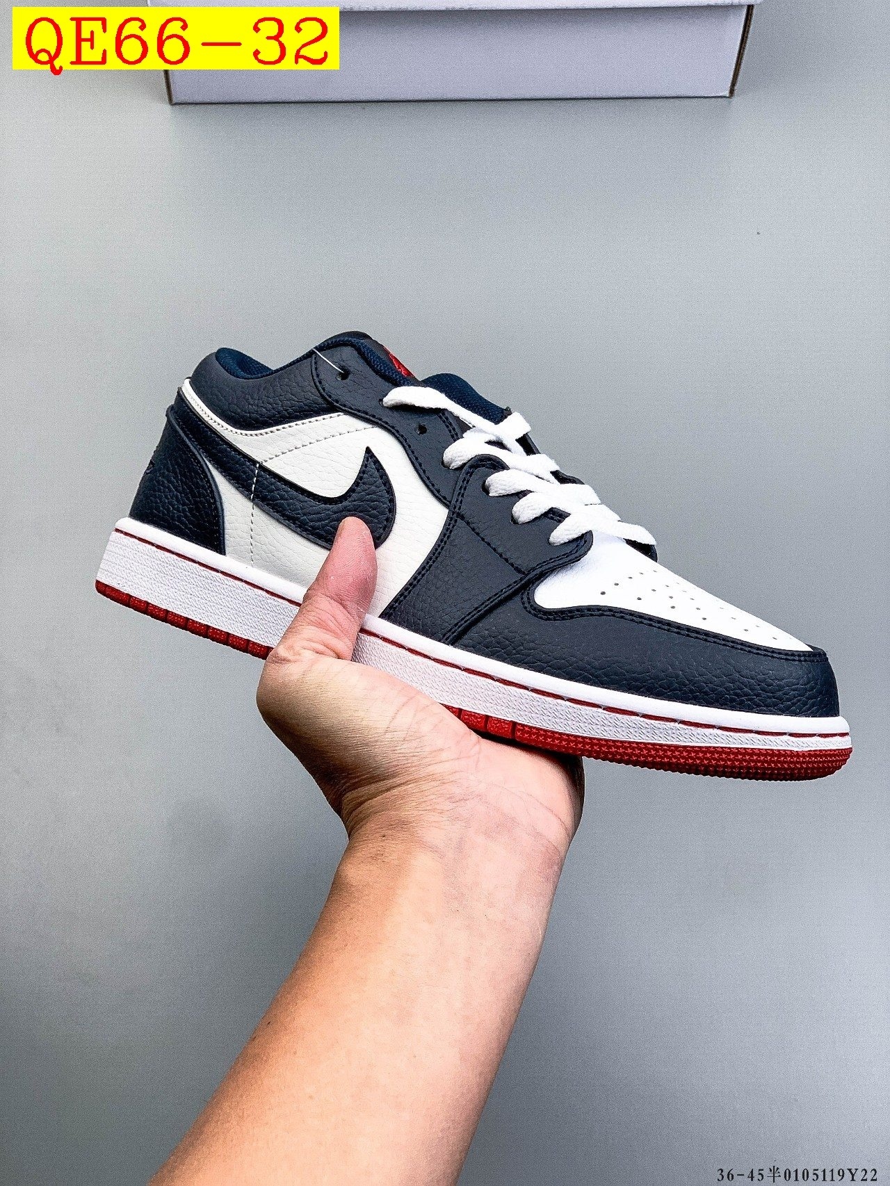 50$ NIKE AIR JORDAN LOW 1 1 size 36-45 half 820270 QE66 gallery