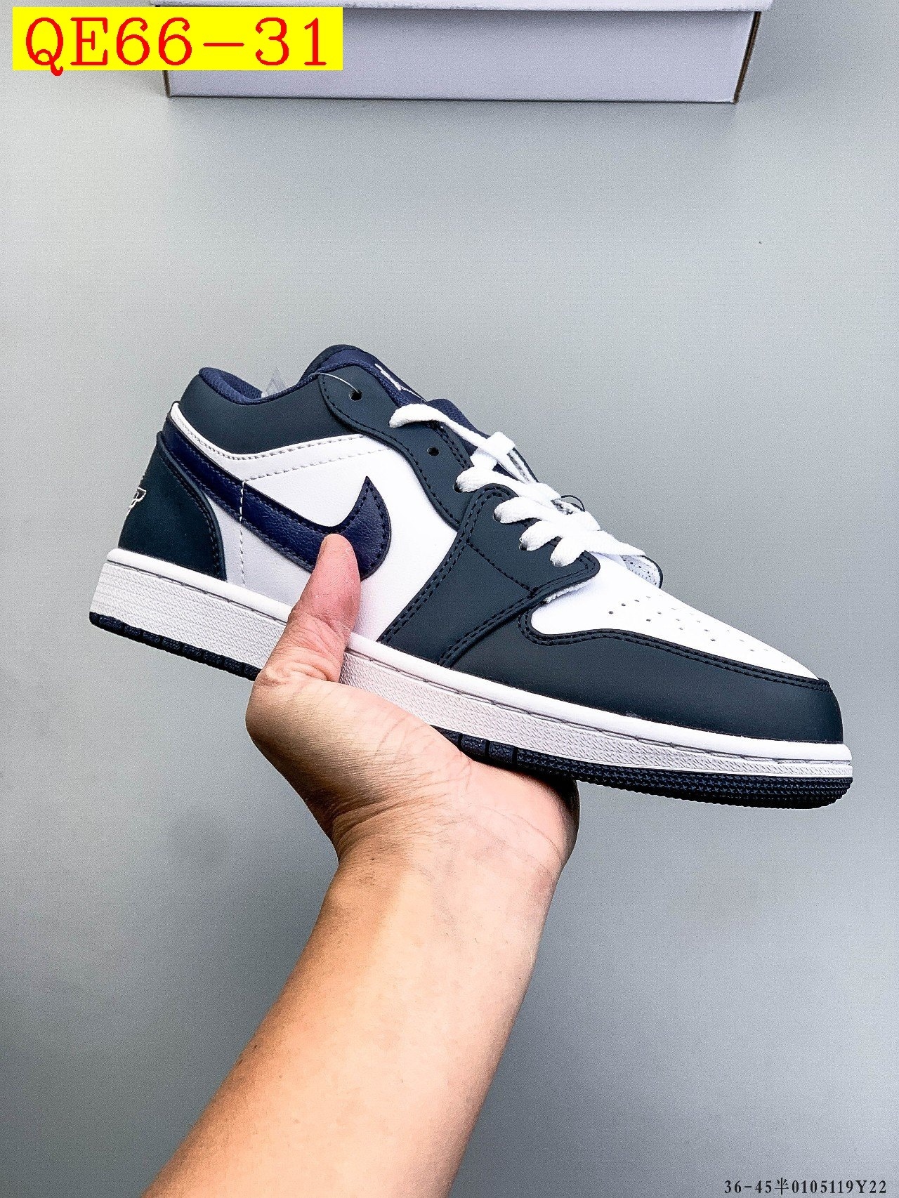 50$ NIKE AIR JORDAN LOW 1 1 size 36-45 half 820270 QE66 gallery