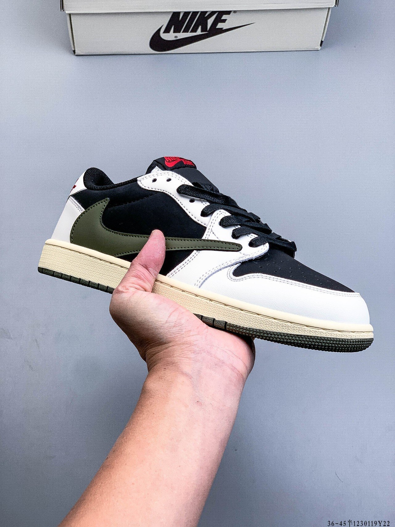 50$ NIKE AIR JORDAN LOW 1 1 size 36-45 half 820270 QE66 gallery