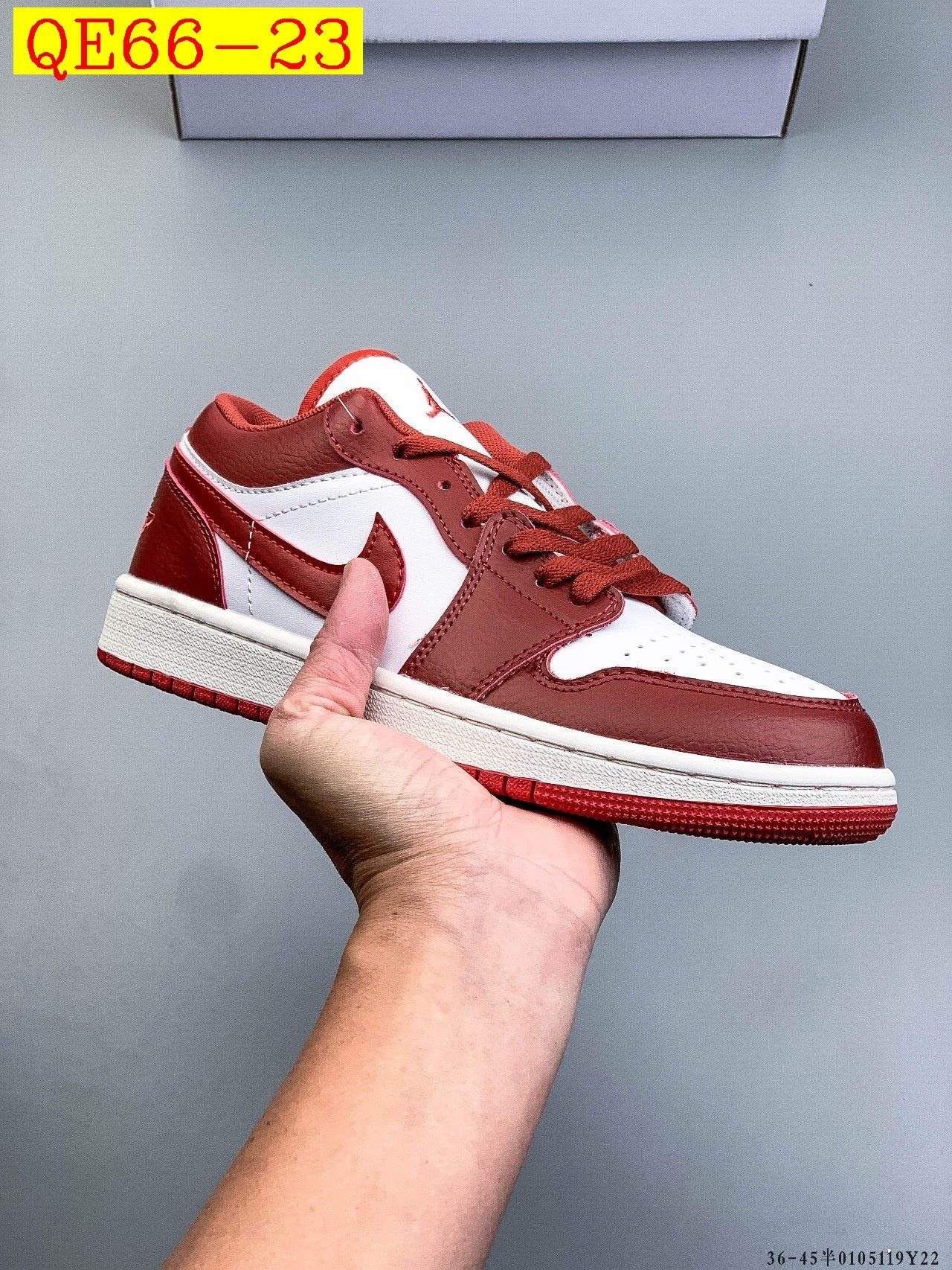 50$ NIKE AIR JORDAN LOW 1 1 size 36-45 half 820270 QE66 gallery