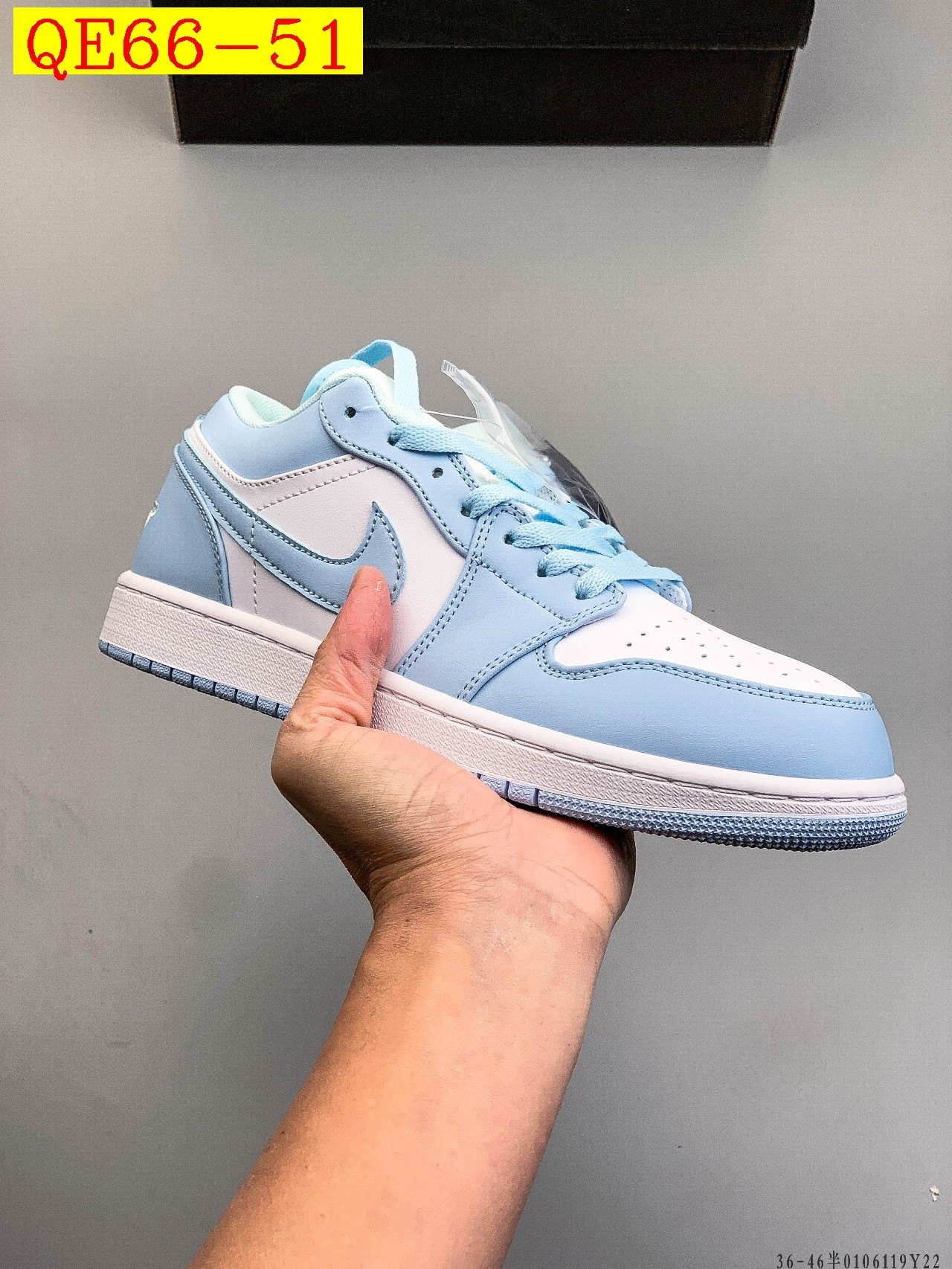 50$ NIKE AIR JORDAN LOW 1 1 size 36-45 half 820270 QE66 gallery