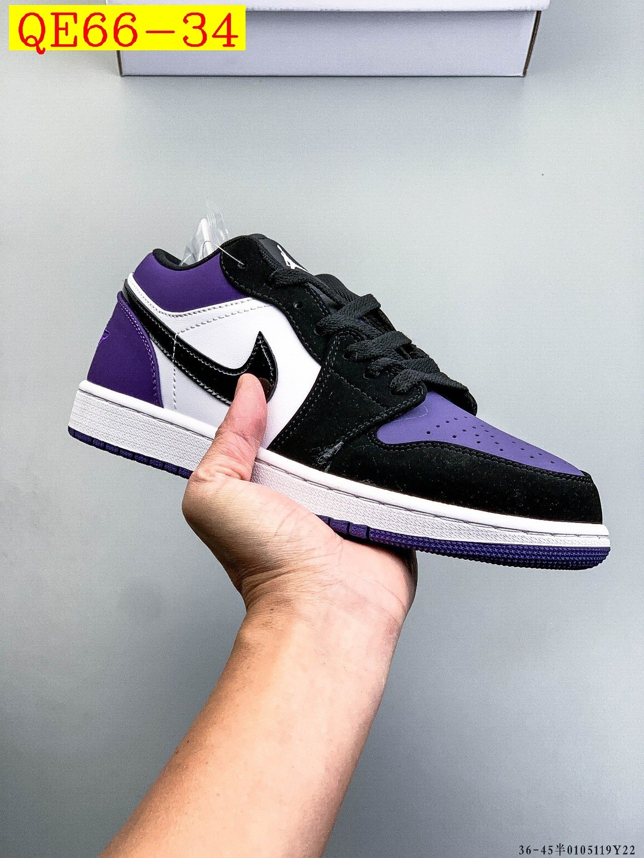 50$ NIKE AIR JORDAN LOW 1 1 size 36-45 half 820270 QE66 gallery