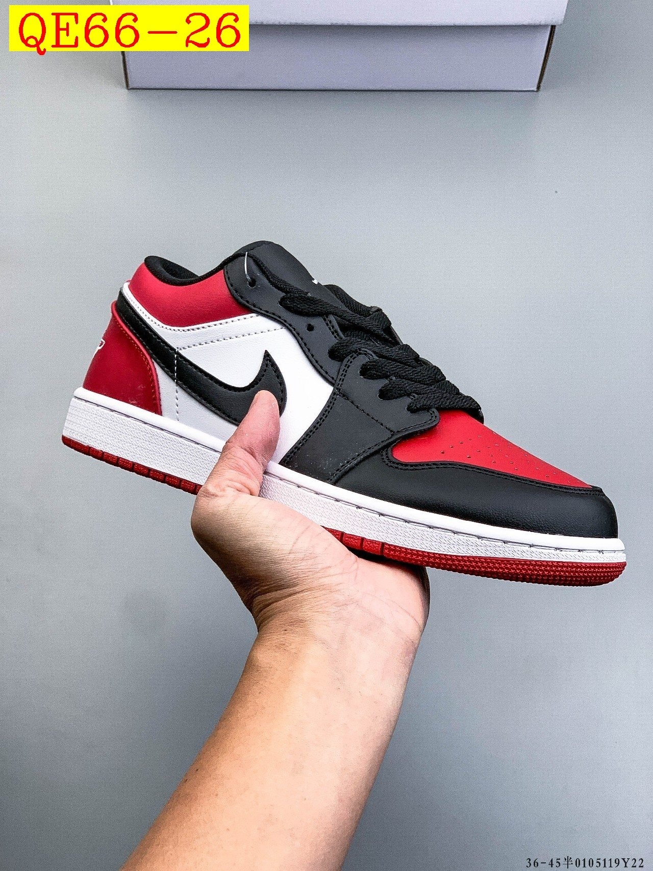 50$ NIKE AIR JORDAN LOW 1 1 size 36-45 half 820270 QE66 gallery