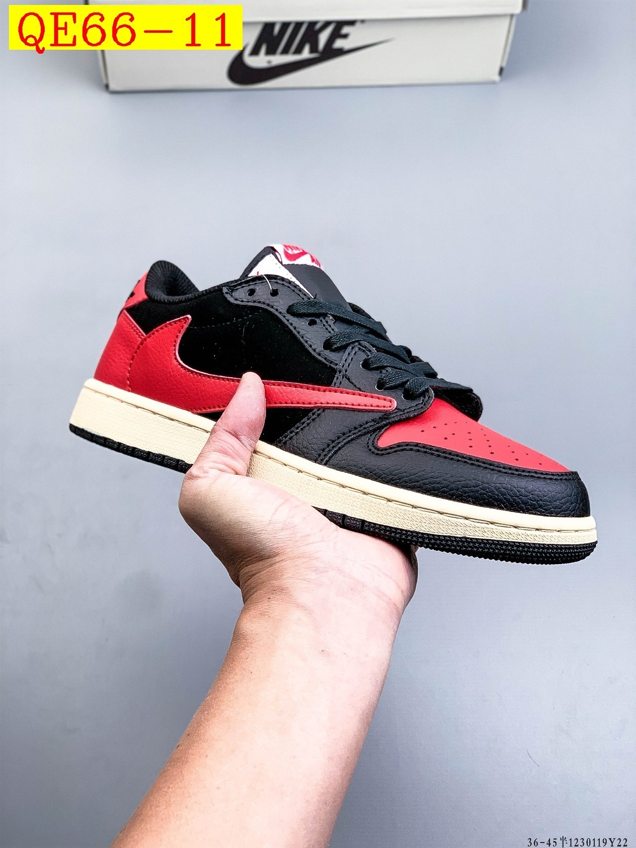 50$ NIKE AIR JORDAN LOW 1 1 size 36-45 half 820270 QE66 gallery