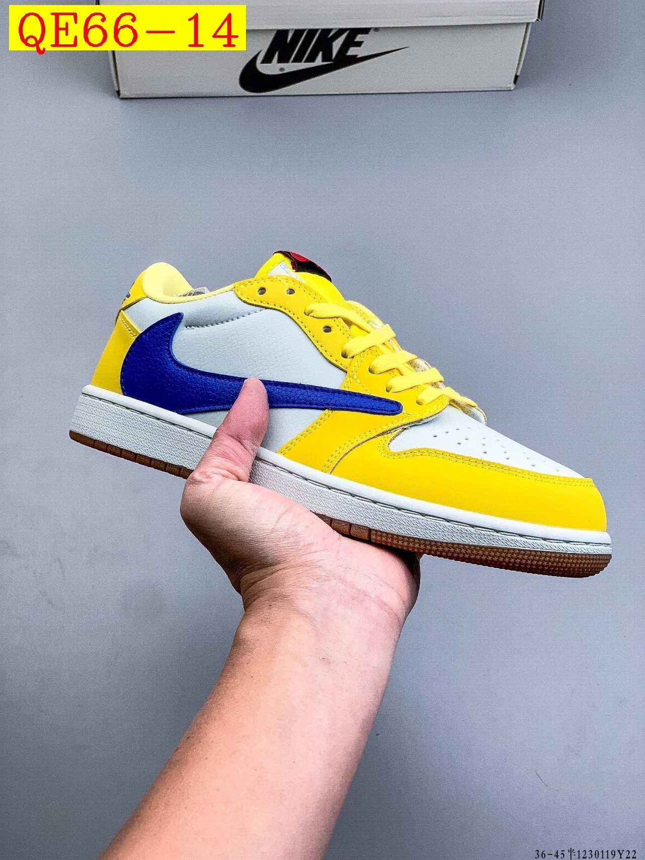 50$ NIKE AIR JORDAN LOW 1 1 size 36-45 half 820270 QE66 gallery