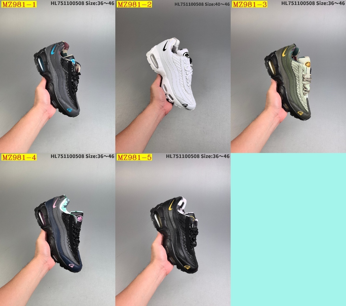 50$ NIKE Air Max 95 size 36-46 725200 MZ981 gallery