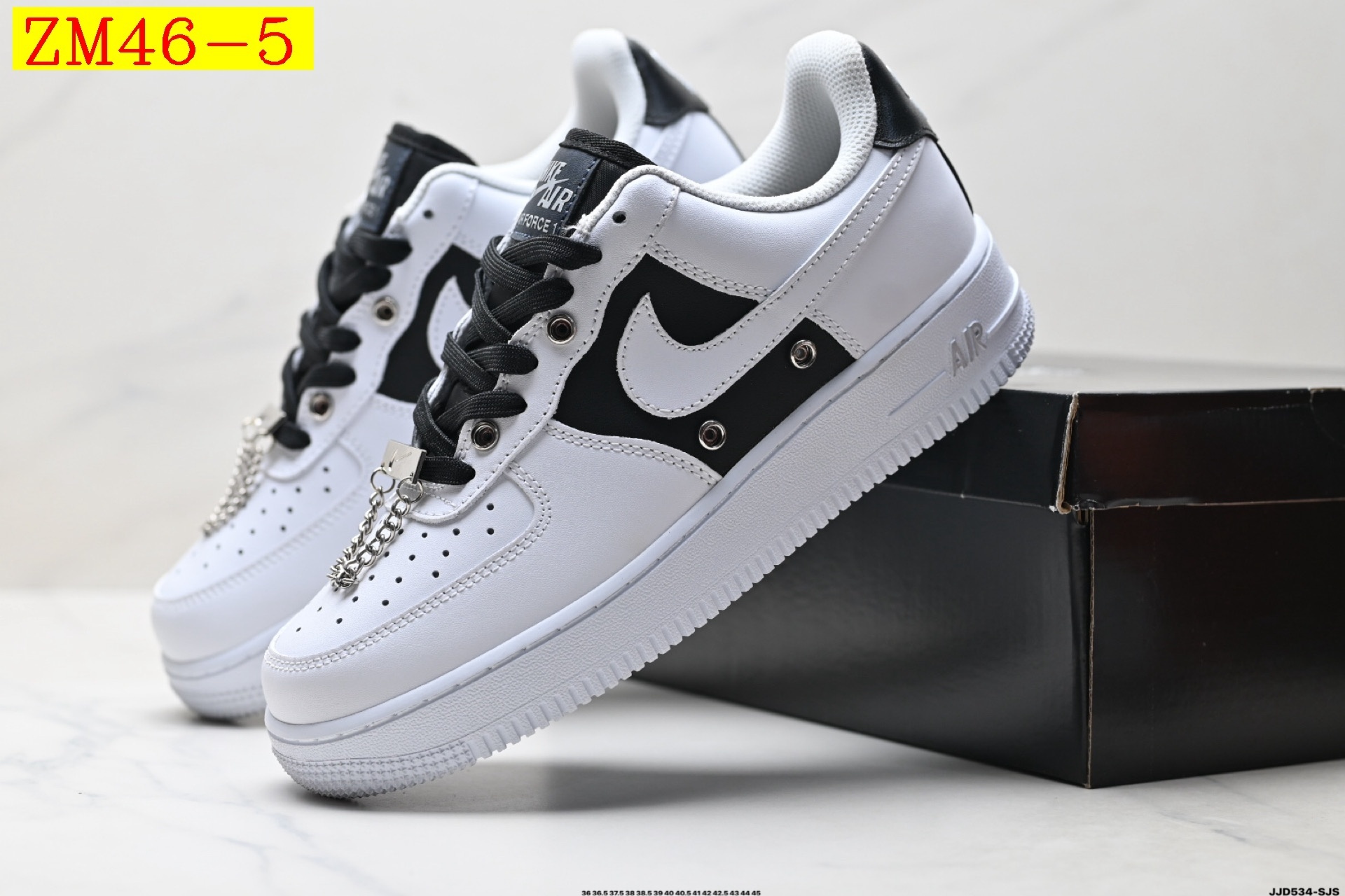 50$ Nike Air Force 1 07 SIZE 36-45 HALF 922230 ZM46 gallery