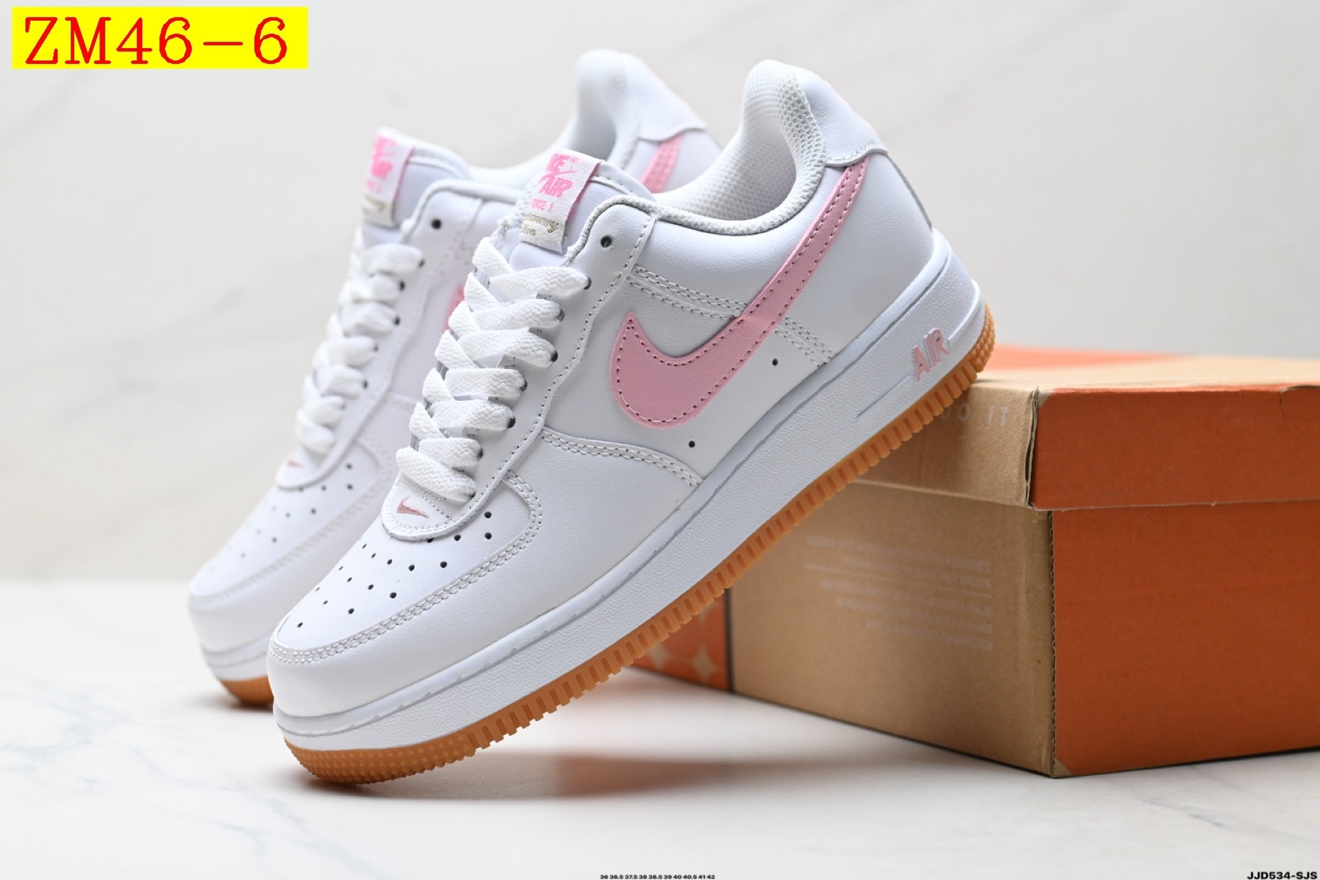 50$ Nike Air Force 1 07 SIZE 36-45 HALF 922230 ZM46 gallery