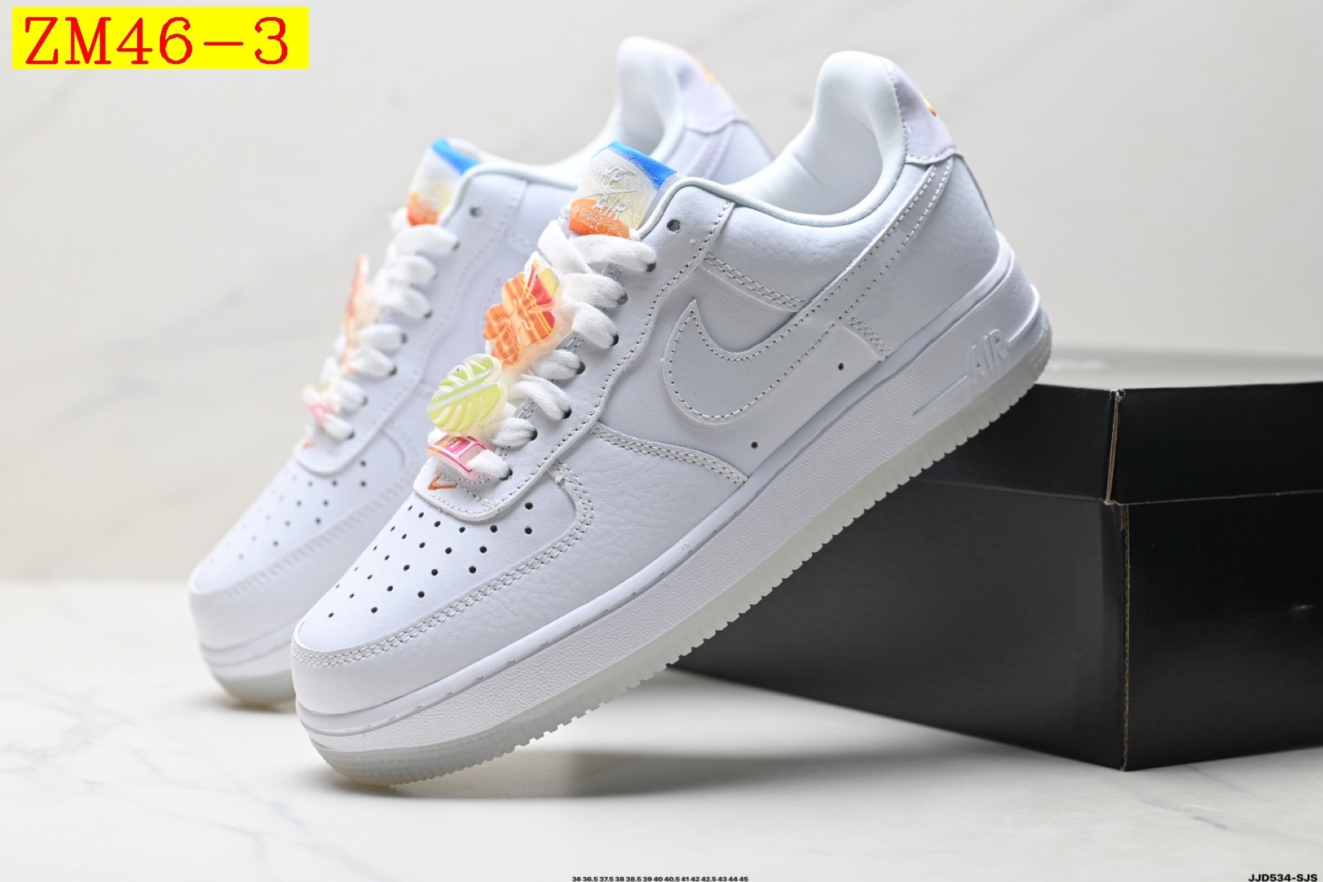 50$ Nike Air Force 1 07 SIZE 36-45 HALF 922230 ZM46 gallery
