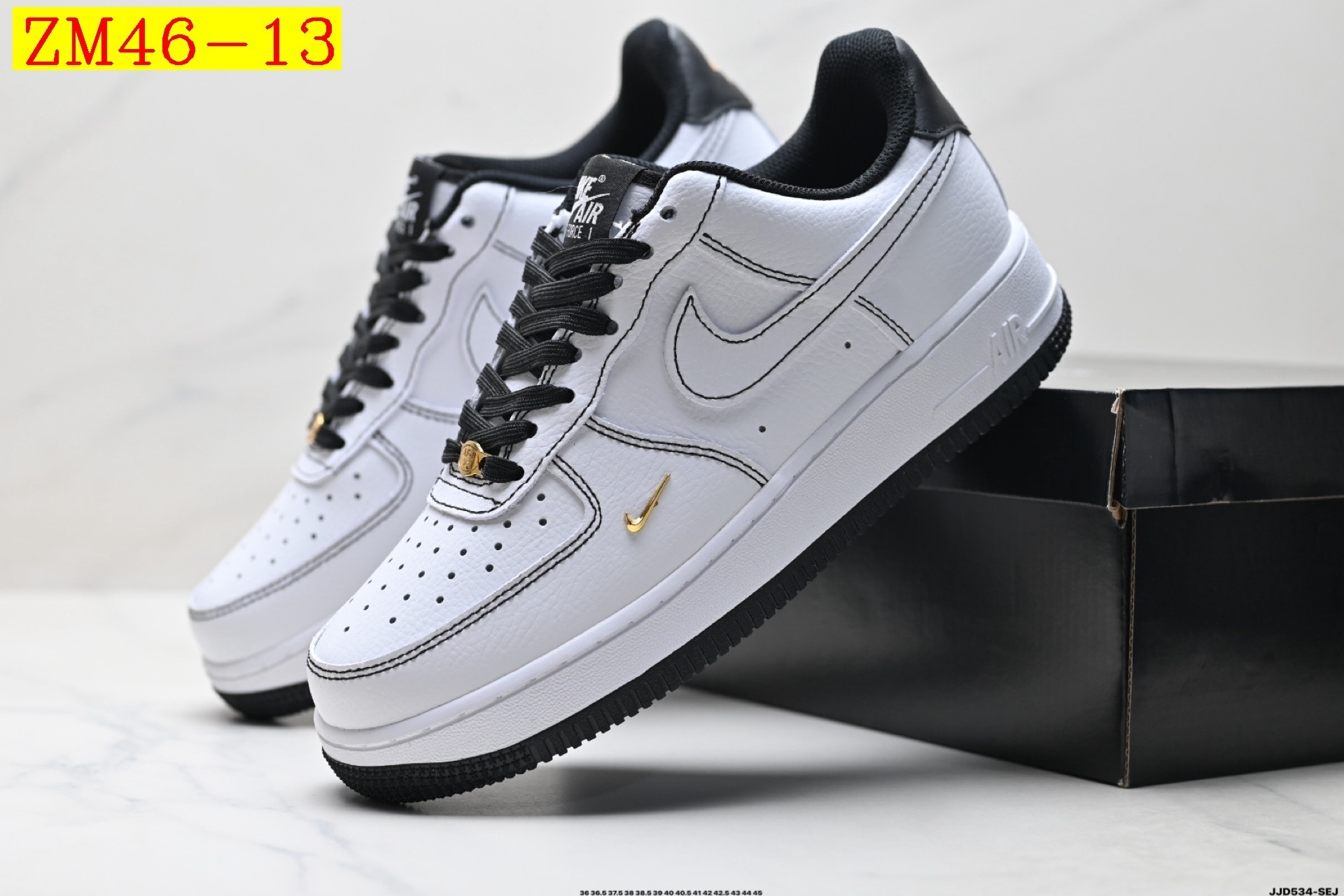 50$ Nike Air Force 1 07 SIZE 36-45 HALF 922230 ZM46 gallery