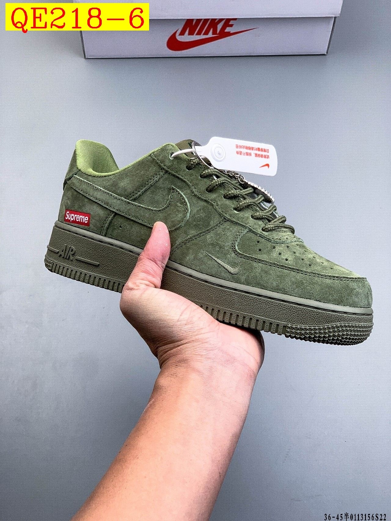 50$ Nike Air Force 1 Low size 36-45 half 724270 QE218 gallery
