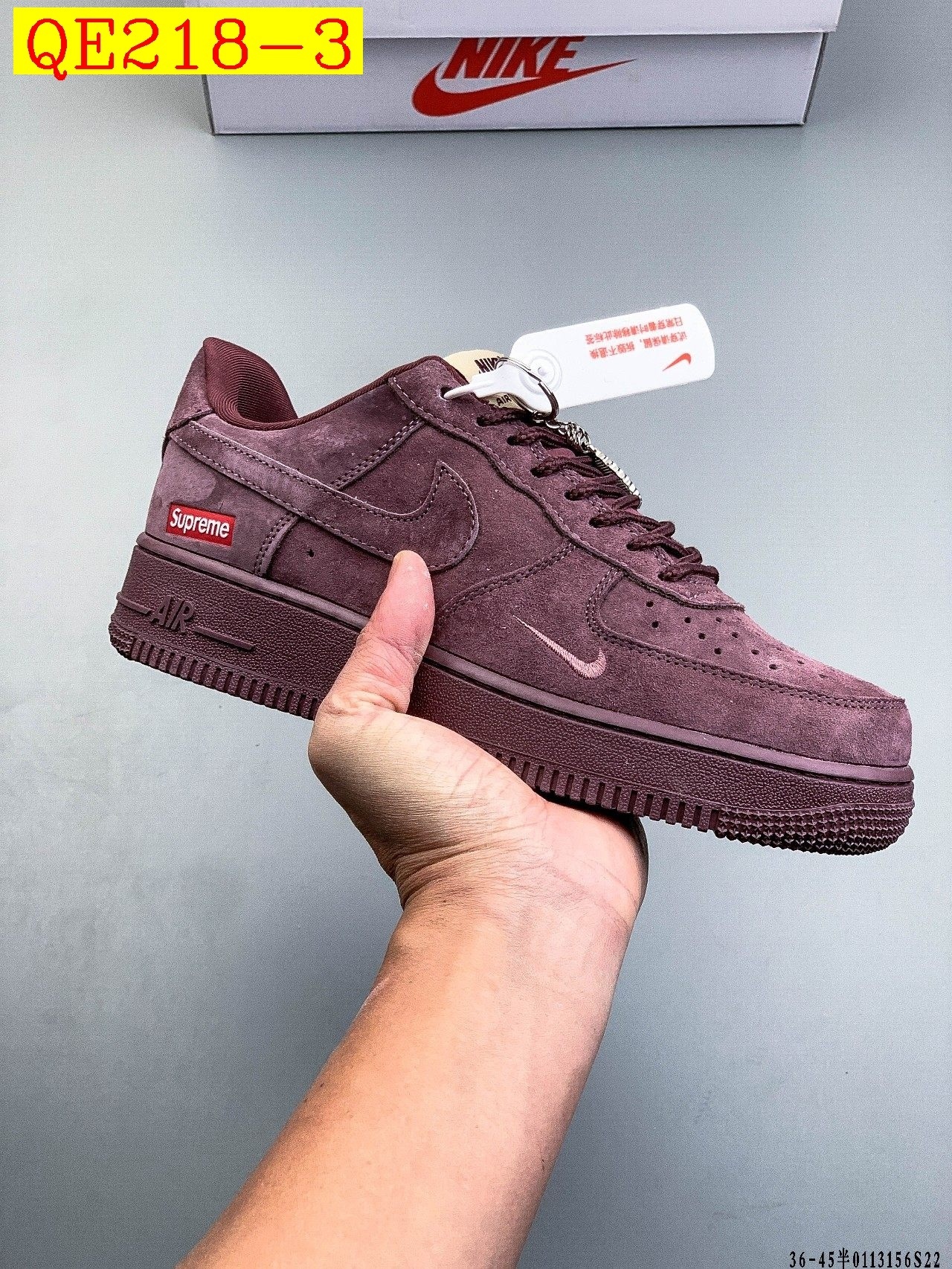 50$ Nike Air Force 1 Low size 36-45 half 724270 QE218 gallery