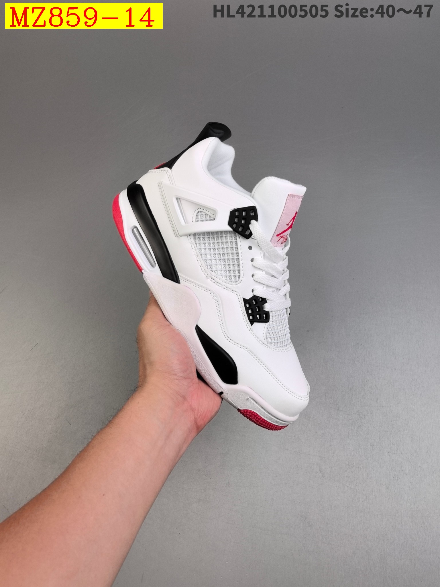 50$ Nike Air Jordan 4 Retro size 36-46 126210 MZ859 gallery