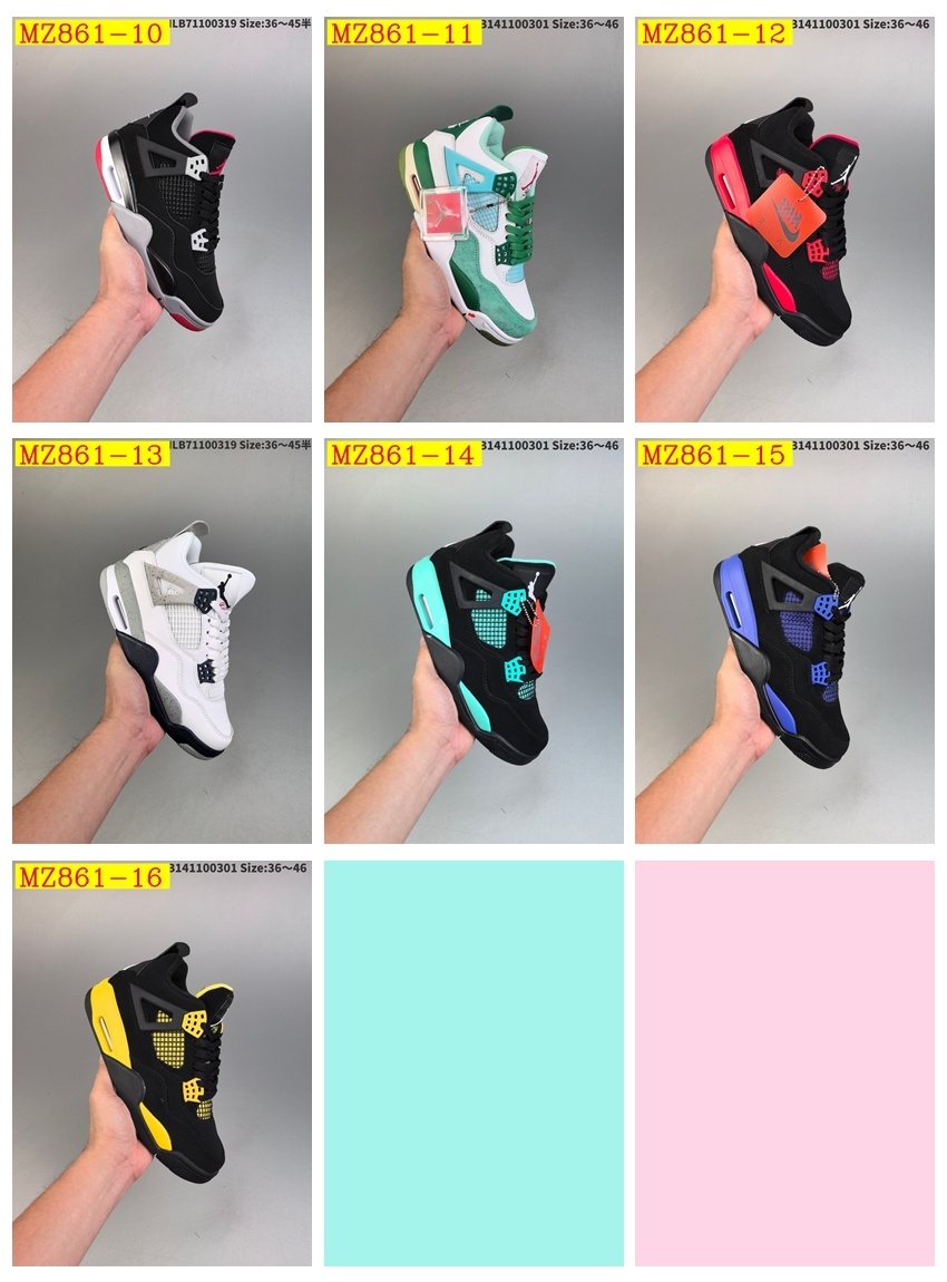 50$ Nike Air Jordan 4 Retro size 36-46 926210 MZ861 gallery