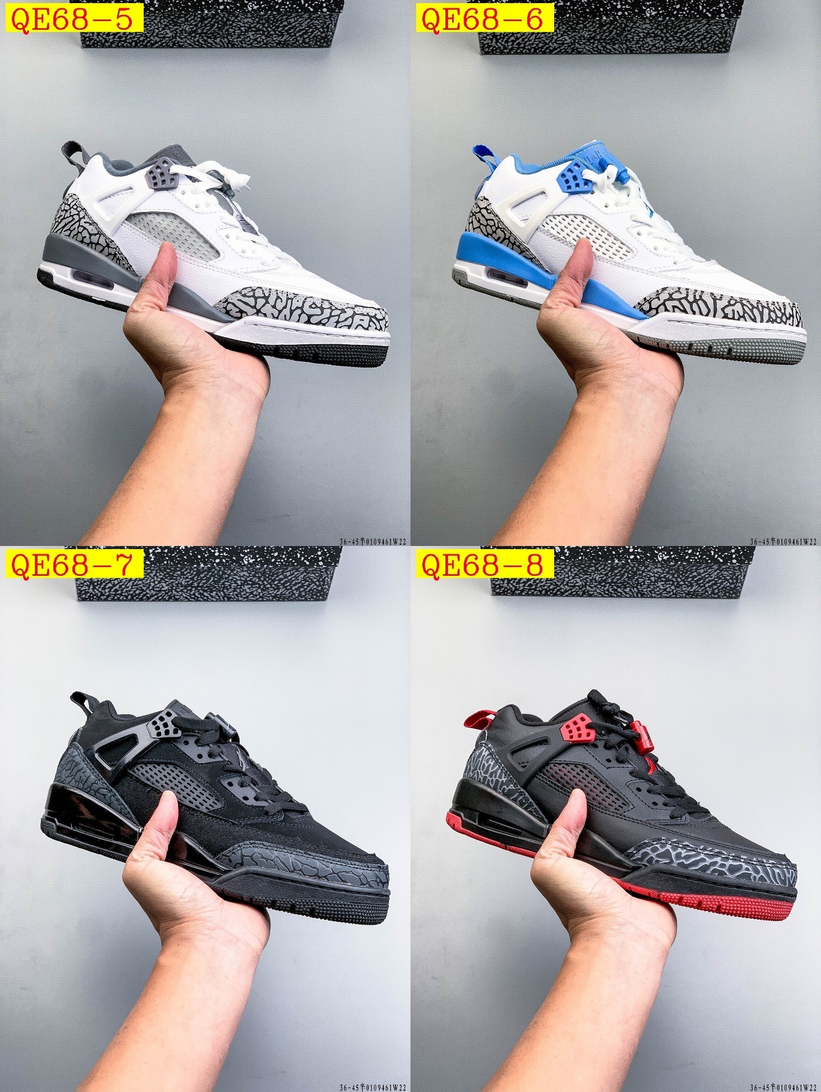 50$ Nike Air Jordan Spizike Low size 36-45 half 128280 QE68 gallery