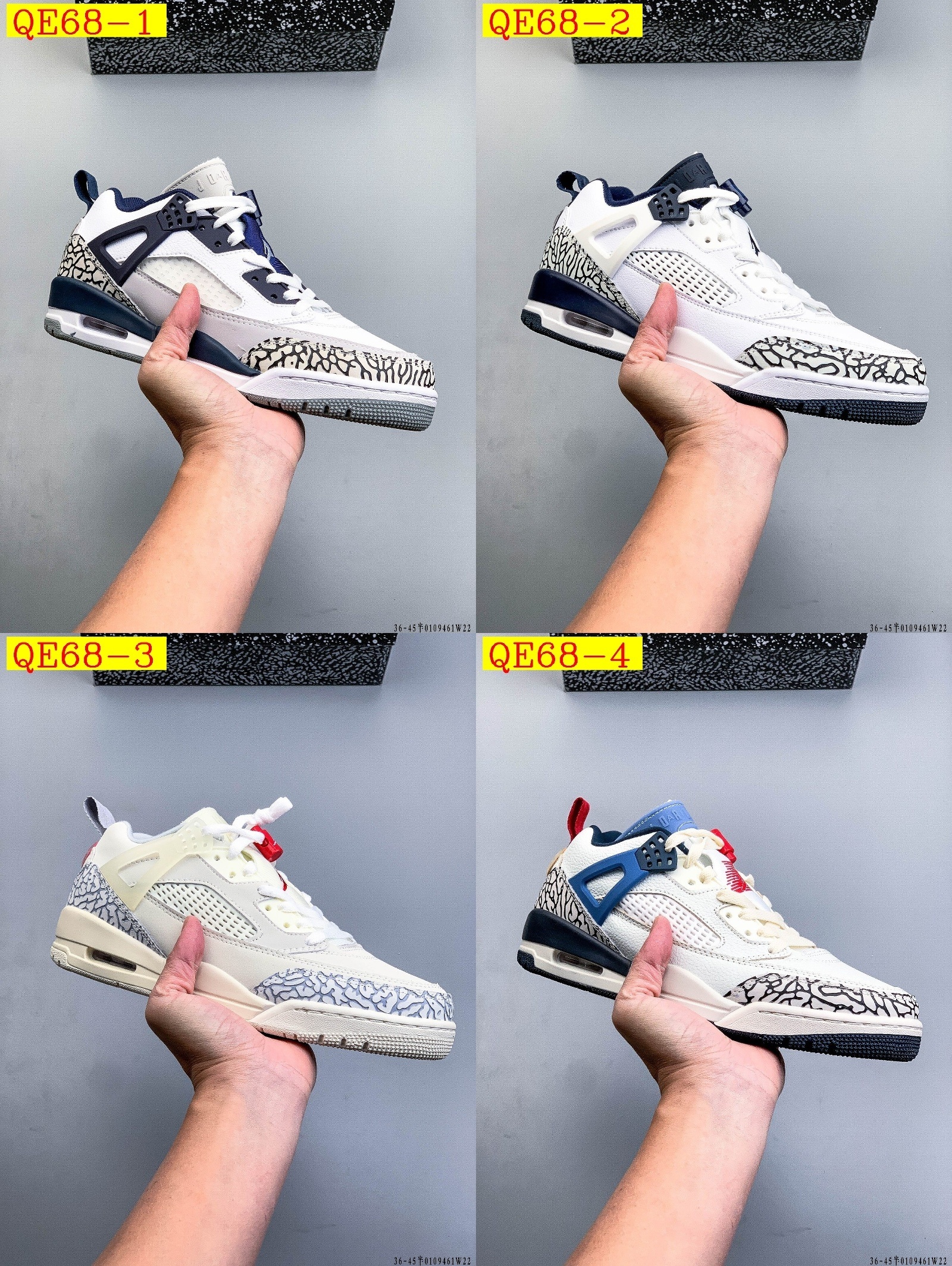 50$ Nike Air Jordan Spizike Low size 36-45 half 128280 QE68 gallery