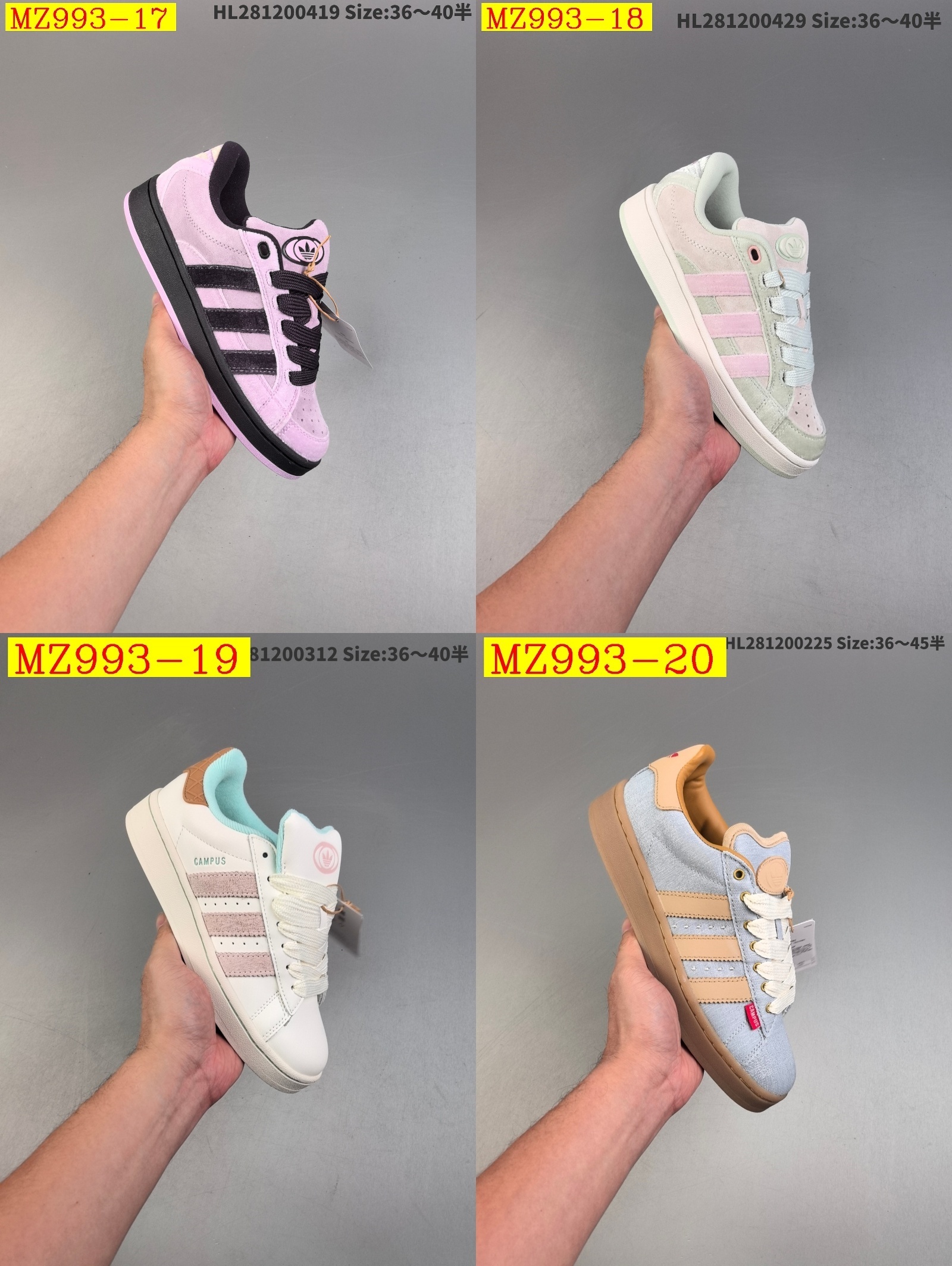 50$ Quality Adidas Originals Campus 00s Beta half size 36-45 829400 MZ993 gallery