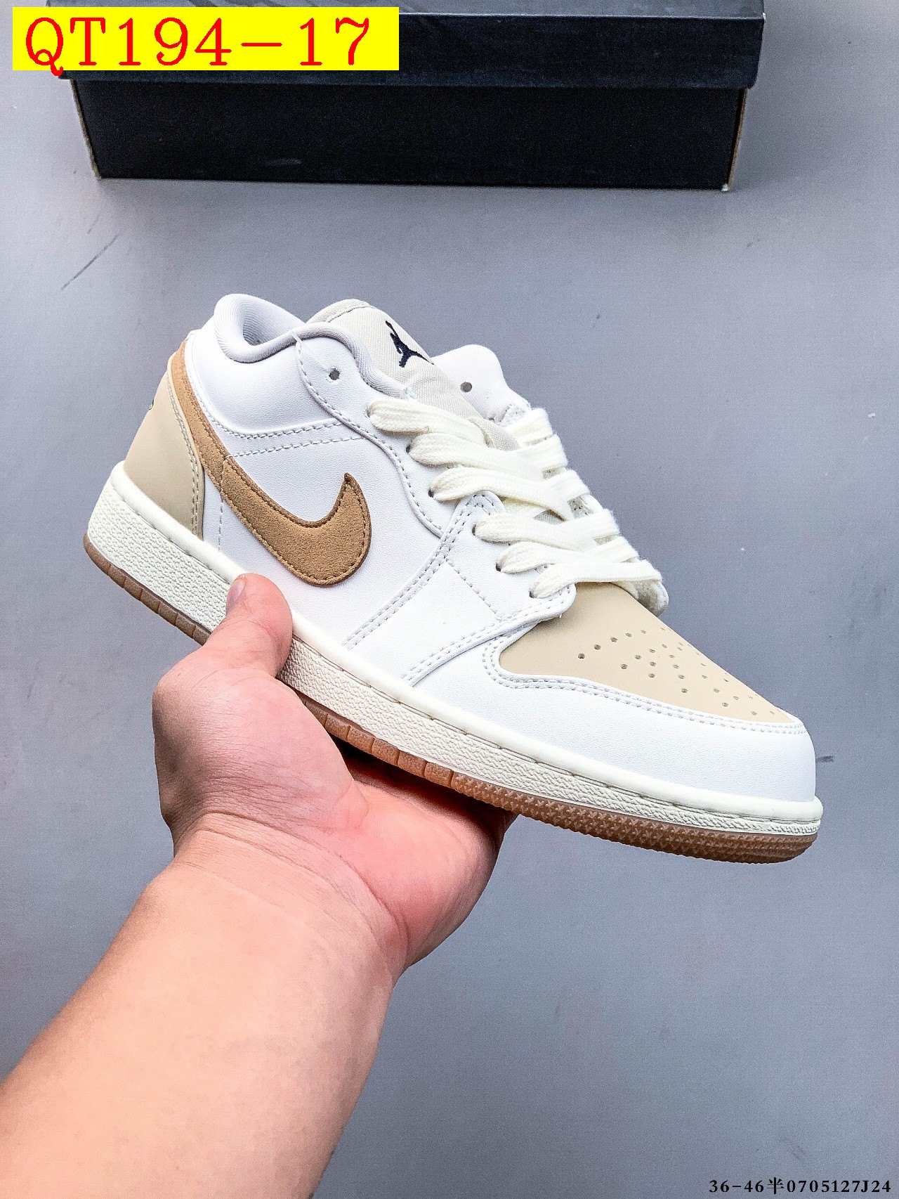 50$ Top Quality NIKE AIR JORDAN LOW 1 size 36-45 half 225400 QT194 gallery