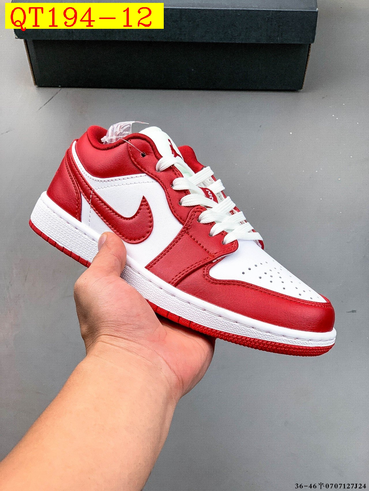 50$ Top Quality NIKE AIR JORDAN LOW 1 size 36-45 half 225400 QT194 gallery