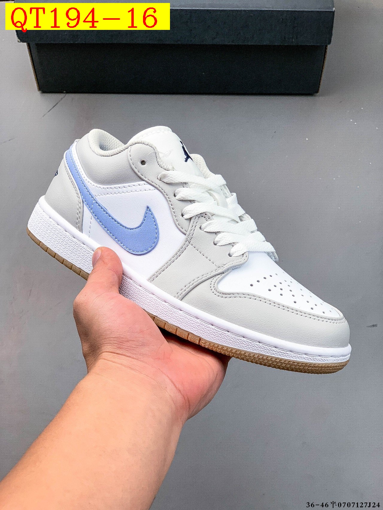50$ Top Quality NIKE AIR JORDAN LOW 1 size 36-45 half 225400 QT194 gallery