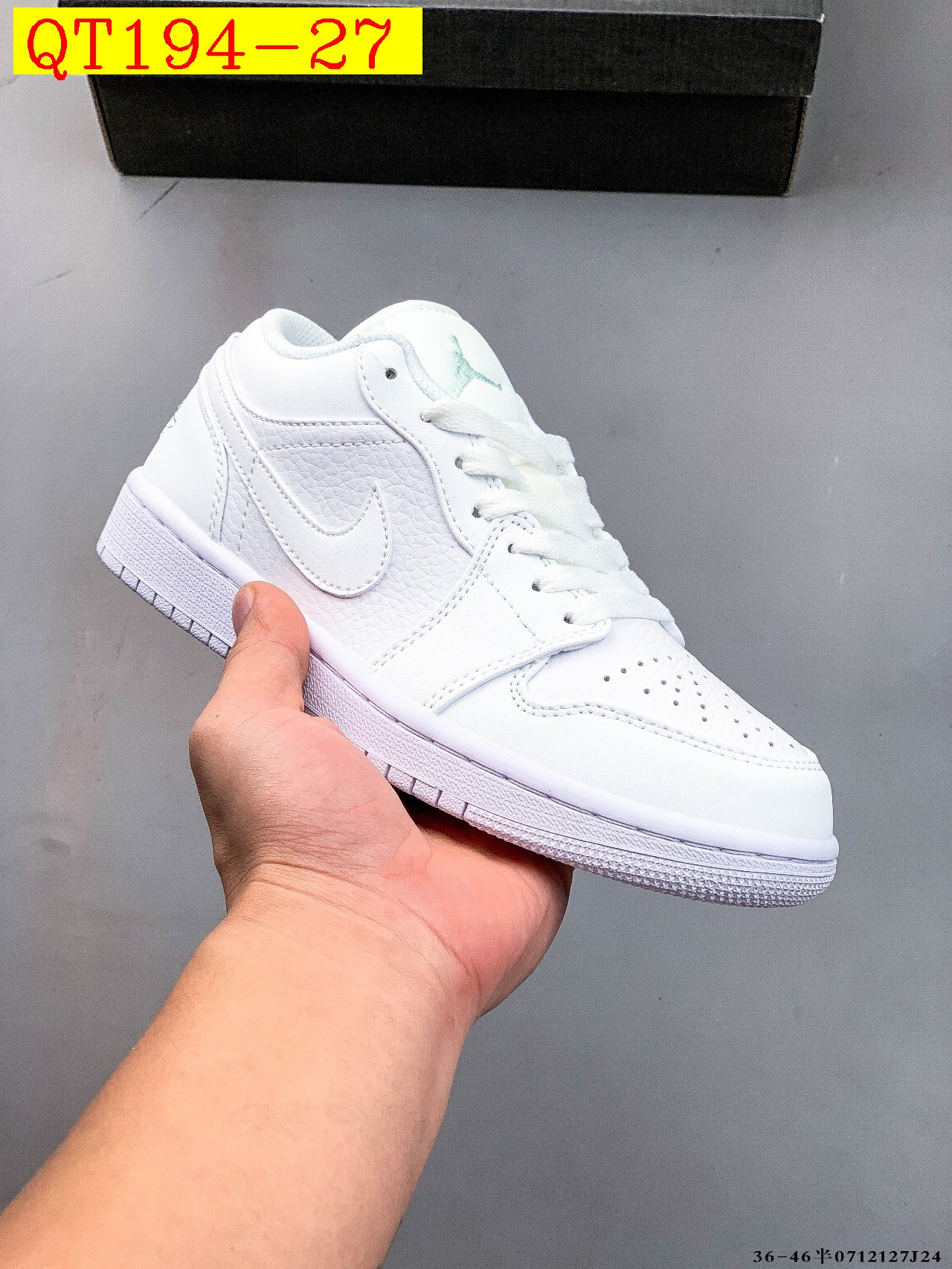 50$ Top Quality NIKE AIR JORDAN LOW 1 size 36-45 half 225400 QT194 gallery