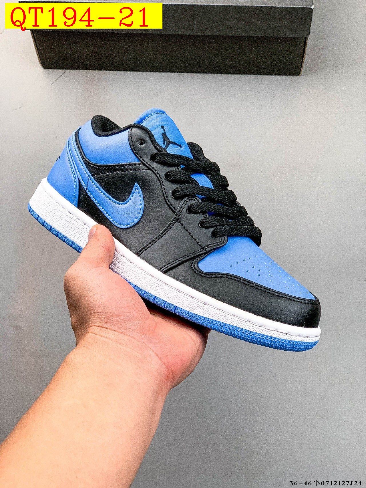 50$ Top Quality NIKE AIR JORDAN LOW 1 size 36-45 half 225400 QT194 gallery