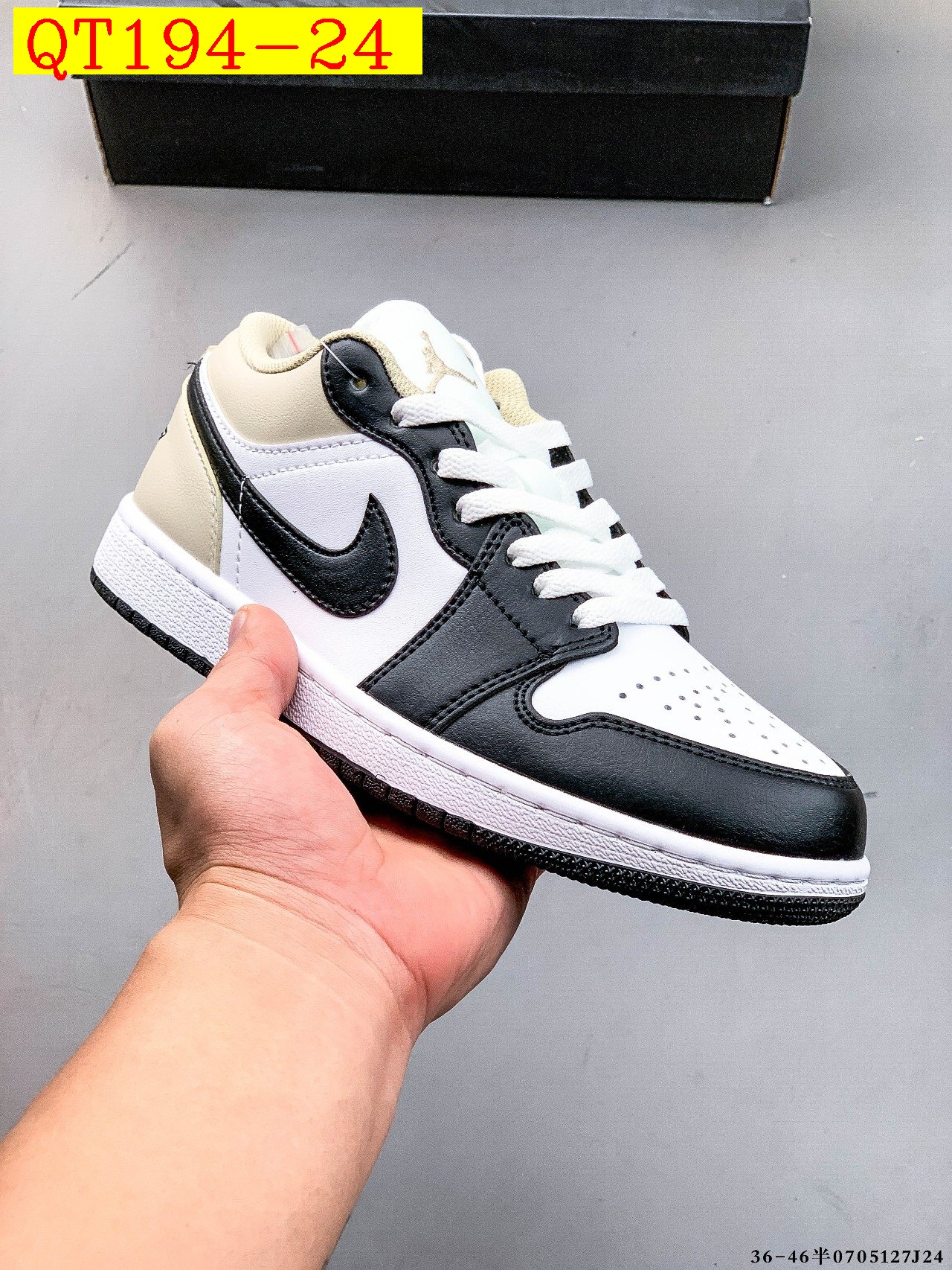 50$ Top Quality NIKE AIR JORDAN LOW 1 size 36-45 half 225400 QT194 gallery
