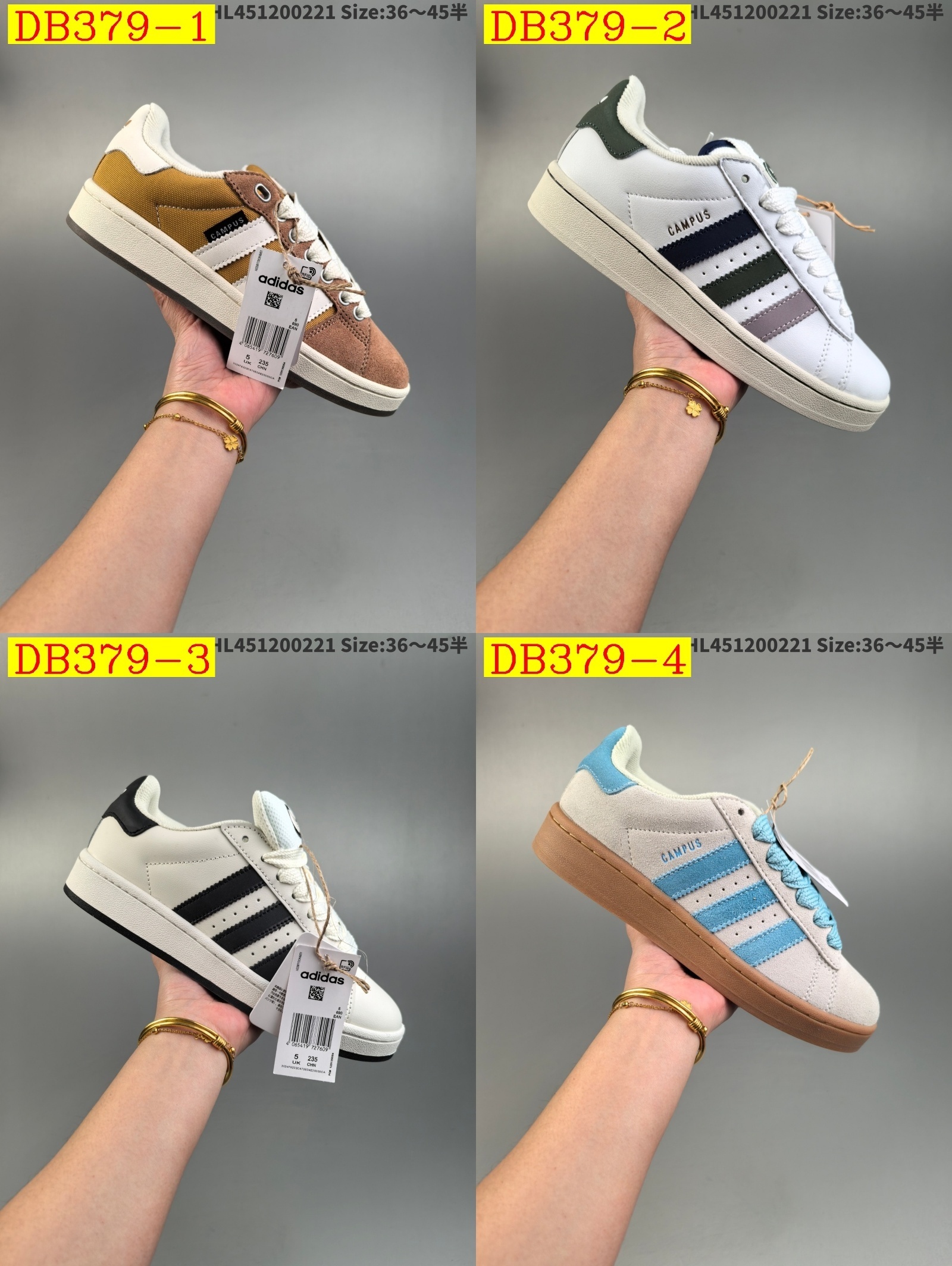 50$ dh Adidas Originals Campus 00s Half size 36-45 52146035407 DB379 gallery