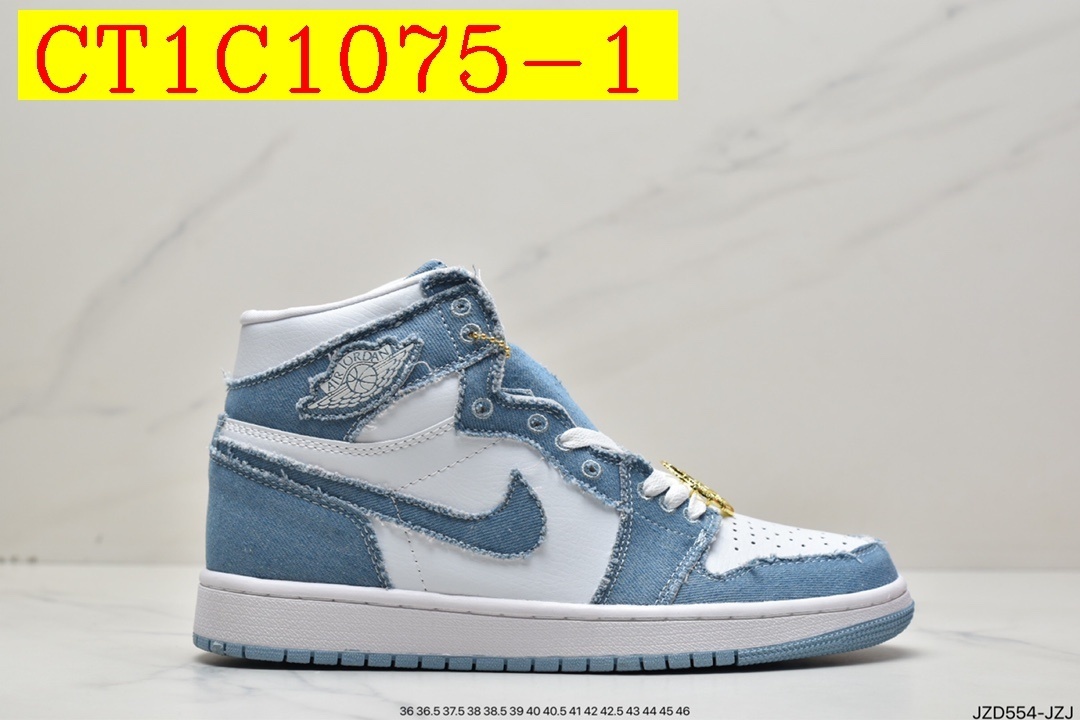 50$ dh Air Jordan 1 High OG WMNS Half size 36-46 92645035500 CT1C1075 gallery