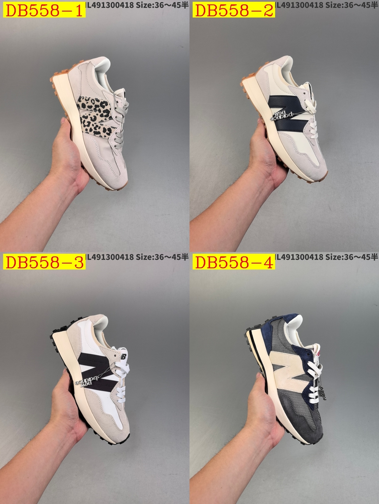 50$ dh NEW BALANCE half size 36-45 52869035408 DB558 gallery