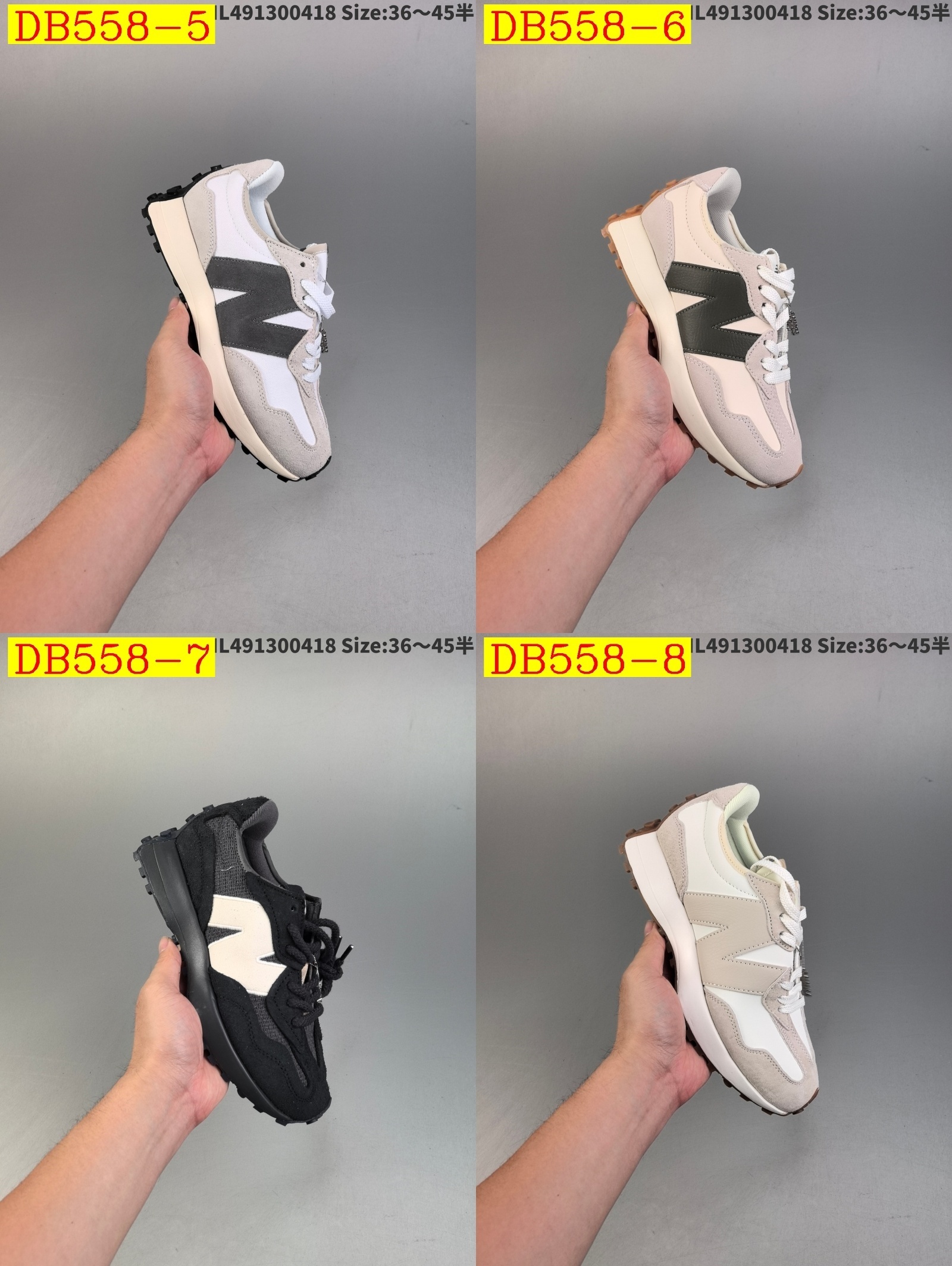 50$ dh NEW BALANCE half size 36-45 52869035408 DB558 gallery