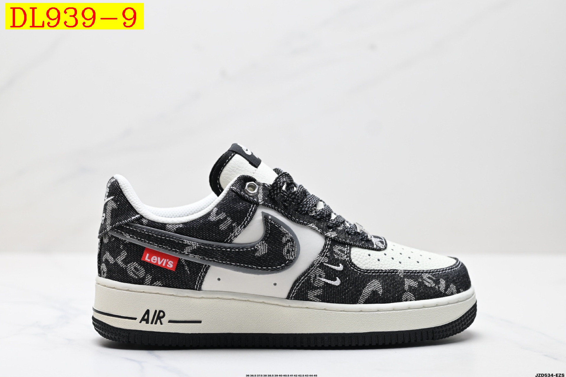 50$ dh Nike Air Force 1 07 Half size 36-45 52146035409 DL939 gallery