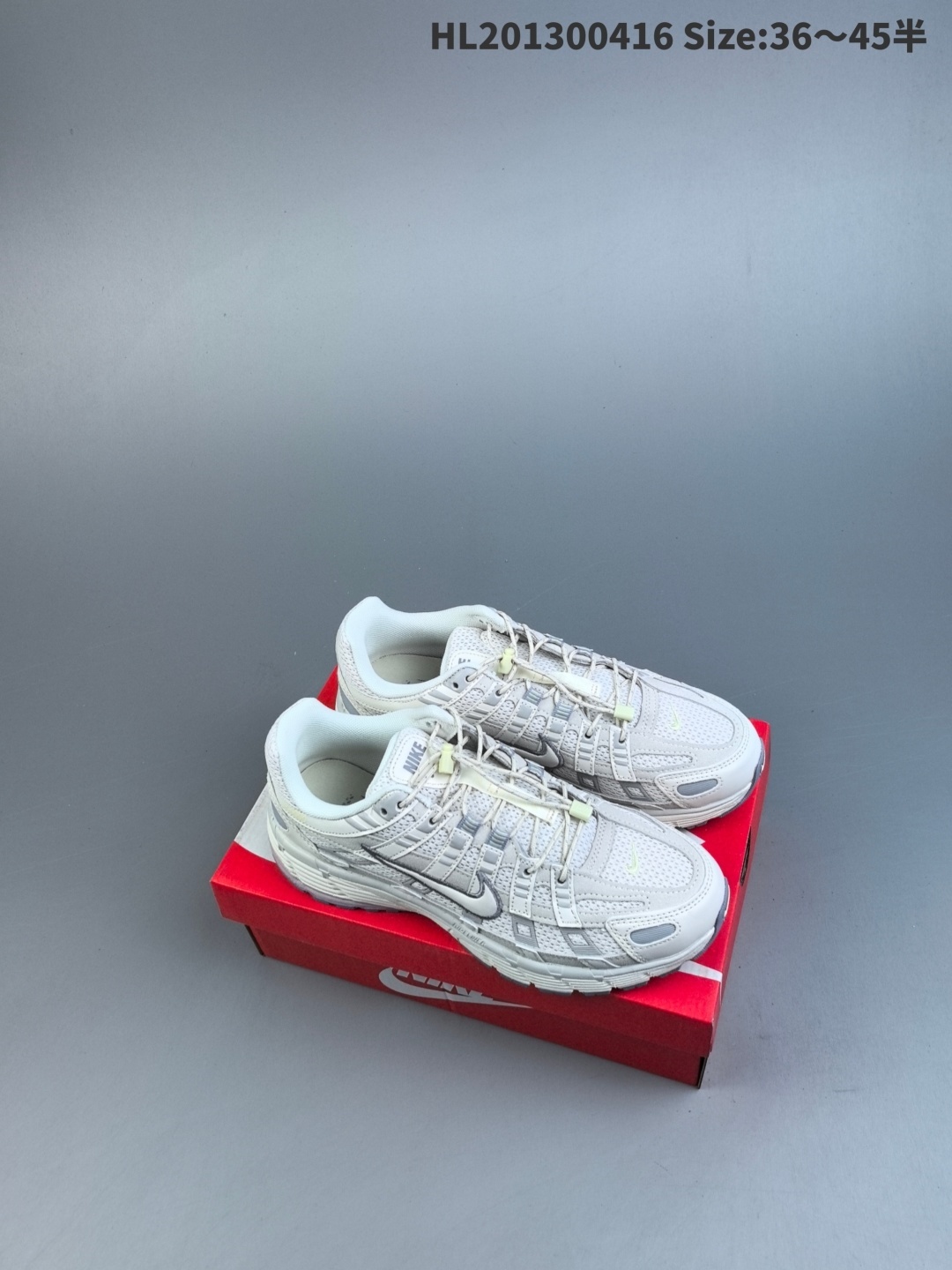 50$ dh Nike P-6000 Metallic Silver half size 36-45 92568035501 MZ275 gallery