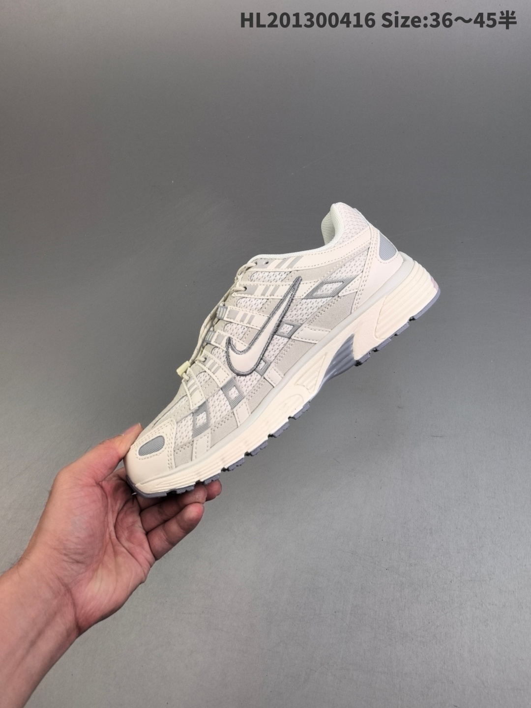 50$ dh Nike P-6000 Metallic Silver half size 36-45 92568035501 MZ275 gallery