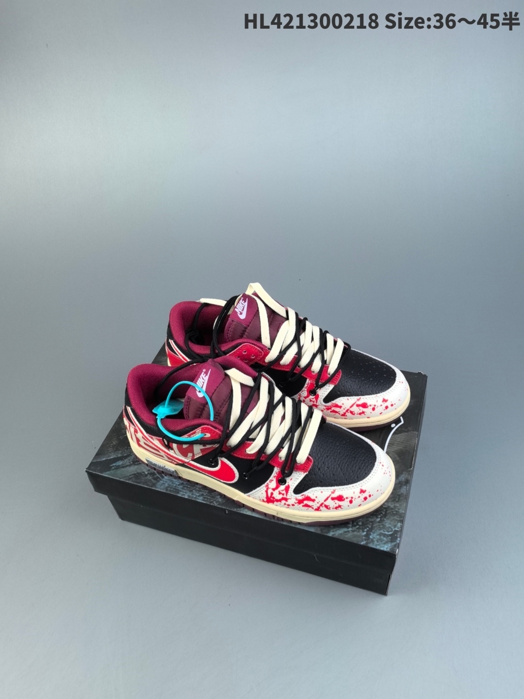 50$ dh Nike sb Dunk Low WUYA Half size 36-45 72465035501 DB377 gallery