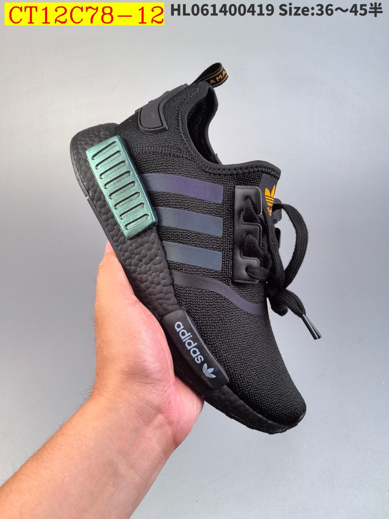 50$ new_dh ADIDAS Boost NMD R1 SIZE 36-45 32684034277 CT12C78 gallery