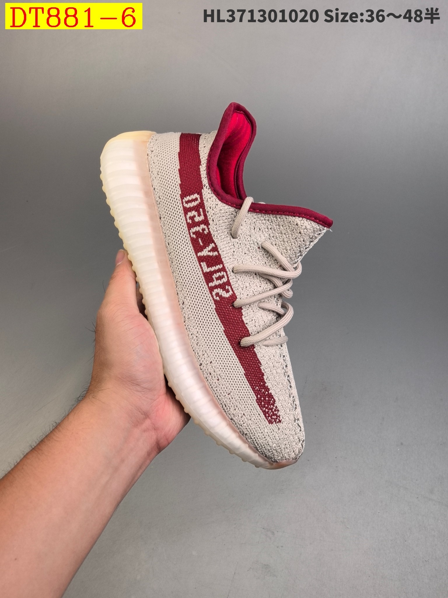 50$ new_dh Adidas Yeezy Boost 350 V2 size 36-46 92568034272 DT881 gallery