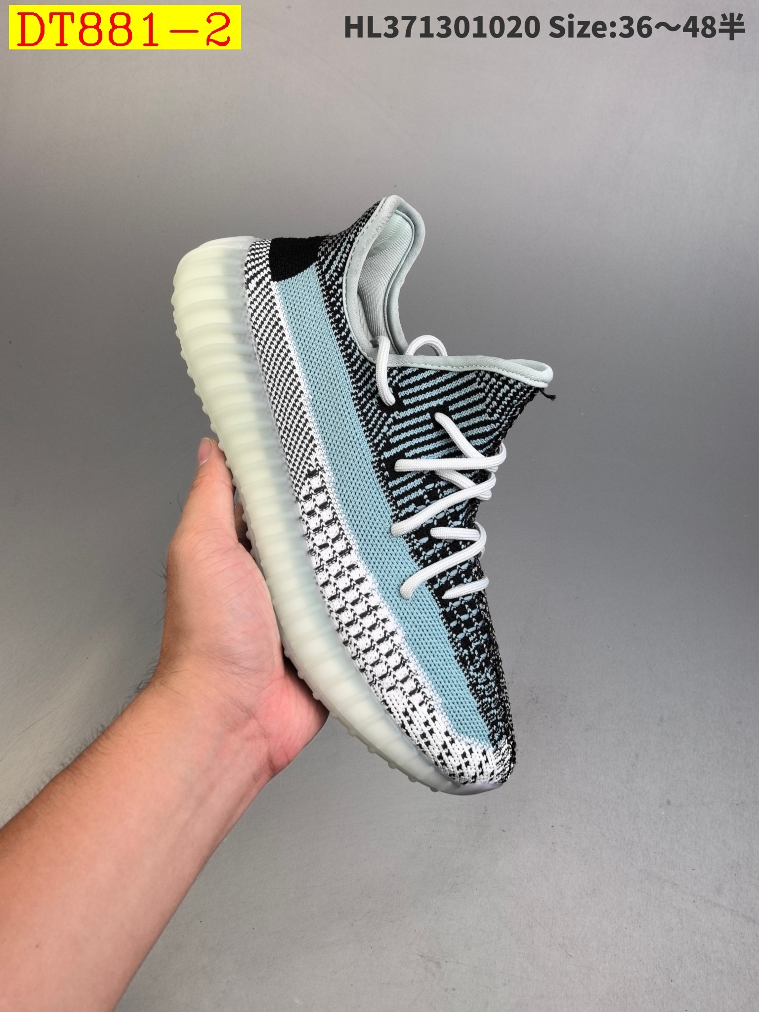 50$ new_dh Adidas Yeezy Boost 350 V2 size 36-46 92568034272 DT881 gallery