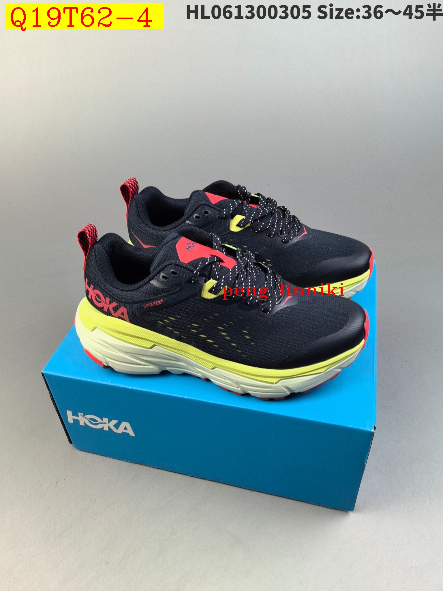 50$ new_dh HOKA W CLIFTON CHALLENGER AIR 6 Size 36-45 82167034275 Q19T62 gallery