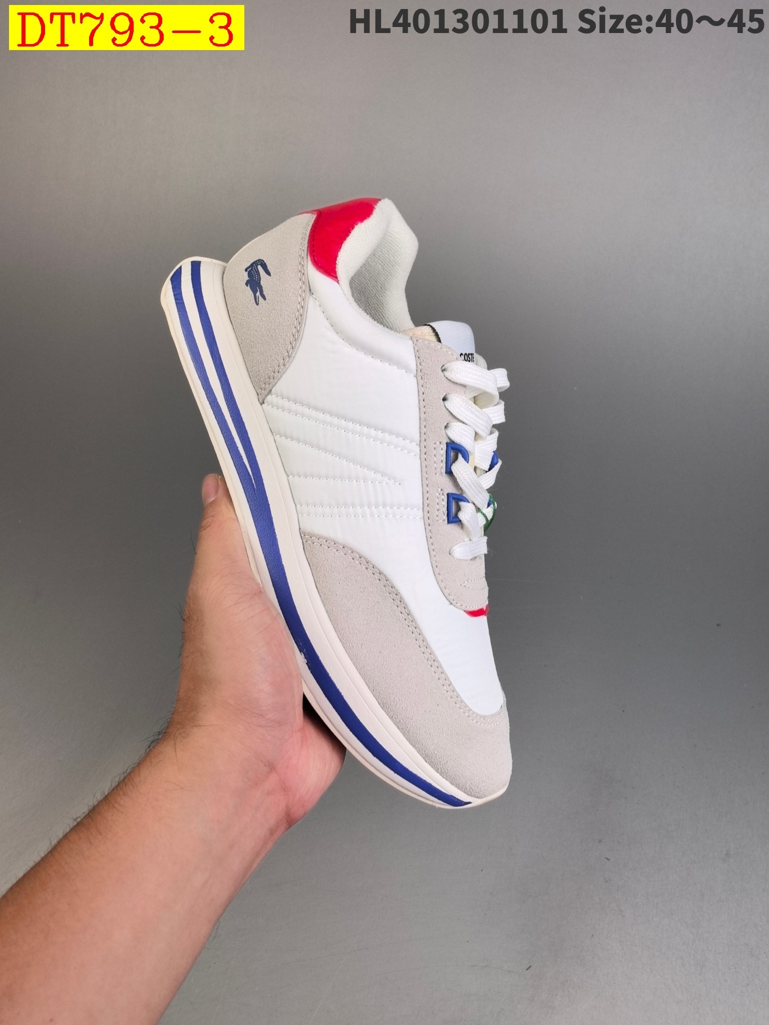 50$ new_dh LACOSTE size 40-45 32564034272 DT793 gallery