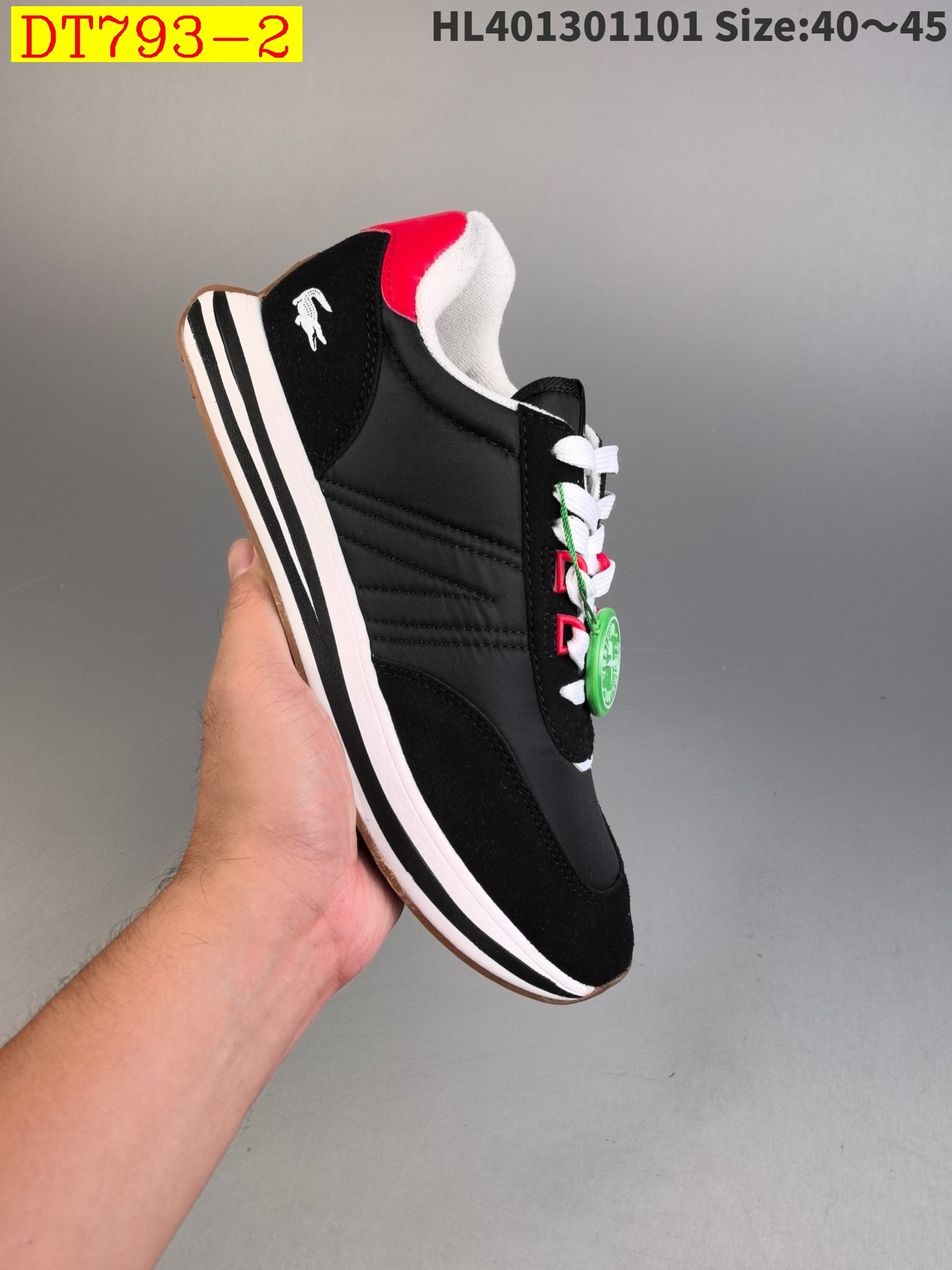 50$ new_dh LACOSTE size 40-45 32564034272 DT793 gallery