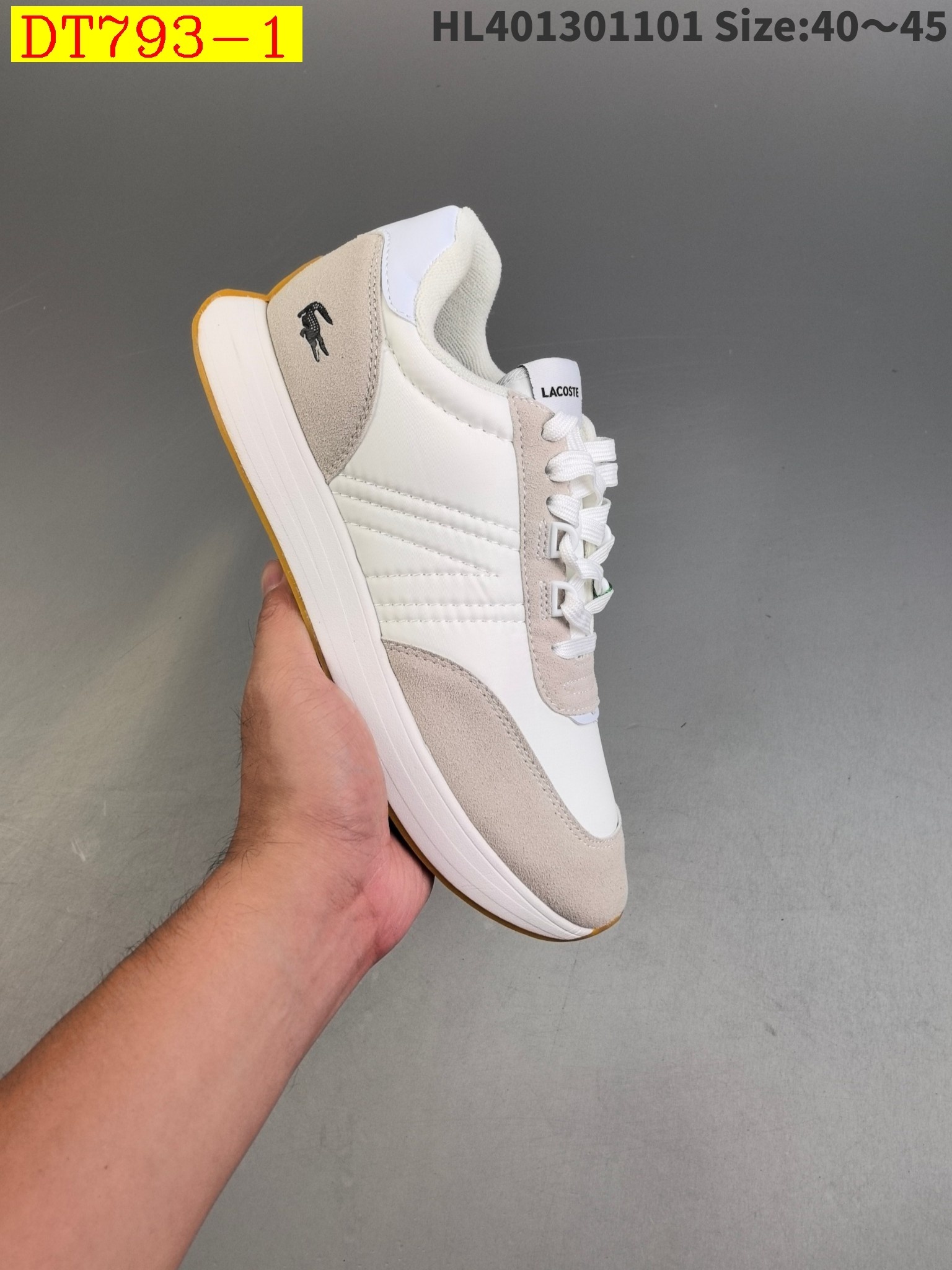 50$ new_dh LACOSTE size 40-45 32564034272 DT793 gallery