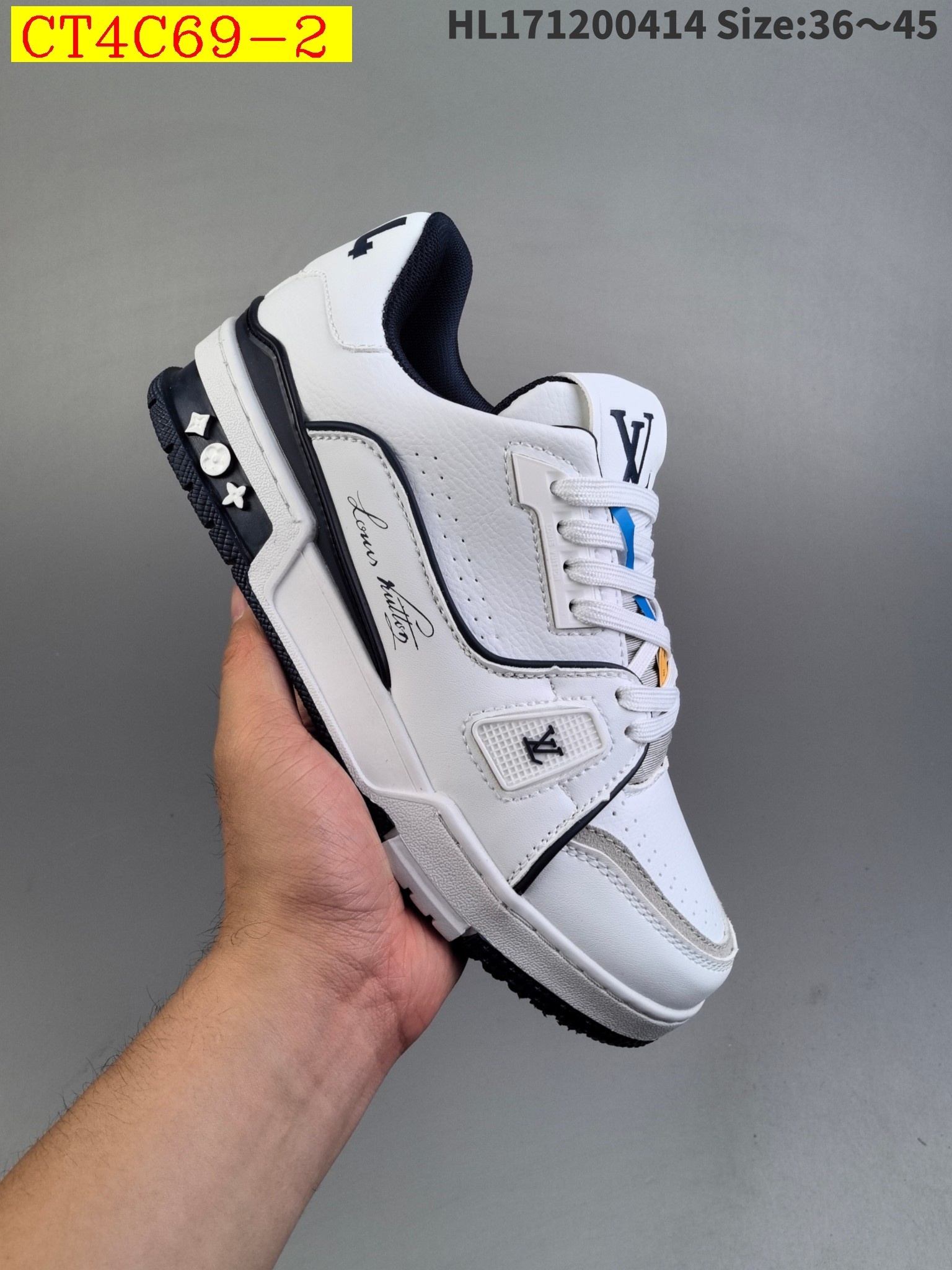 50$ new_dh Louis Vuitton Trainer Sneaker Low SIZE 36-45 92547034272 CT4C69 gallery