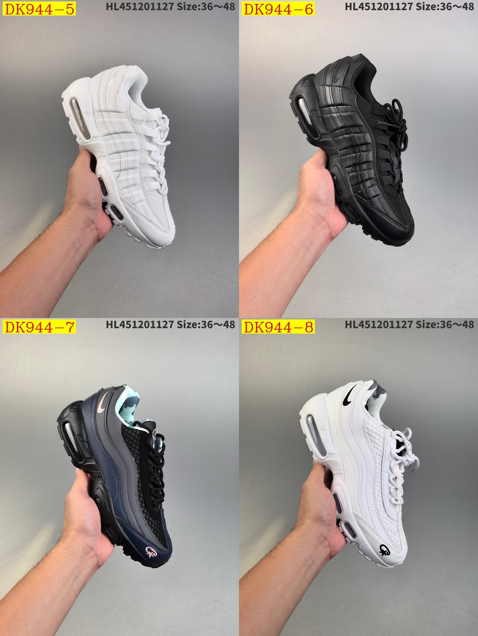 50$ new_dh NIKE Air Max 95 SIZE 36-45 82547034272 DK944 gallery