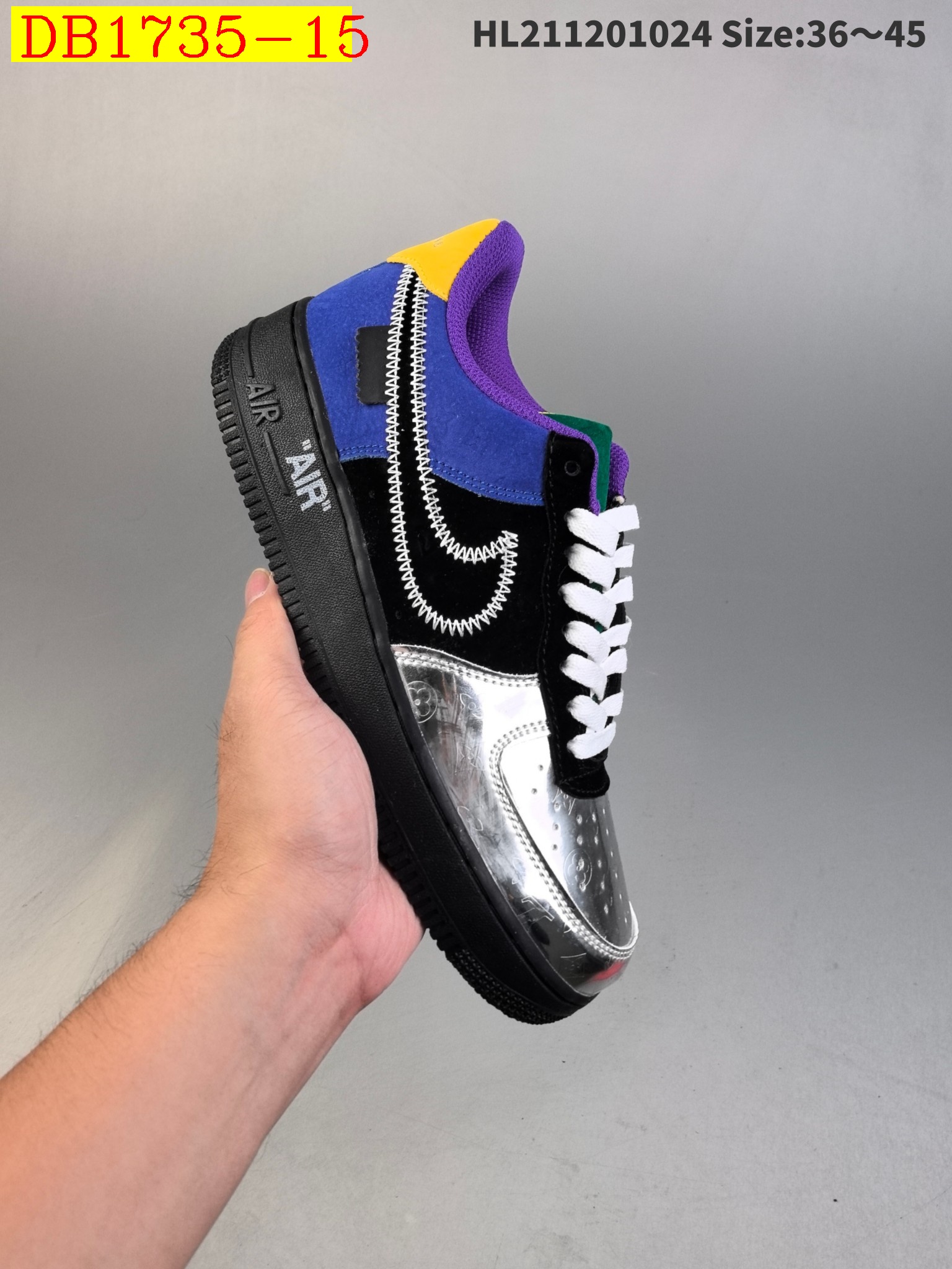 50$ new_dh Nike AIR FORCE 1 LOW size 36-45 92643034271 DB1735 gallery